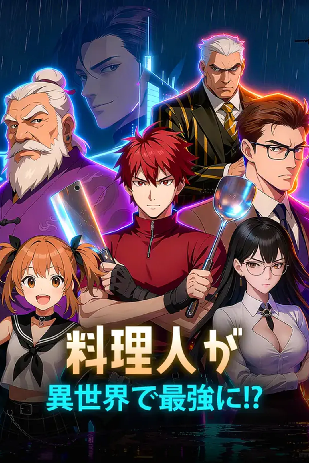 料理人が異世界で最強に!?のポスター