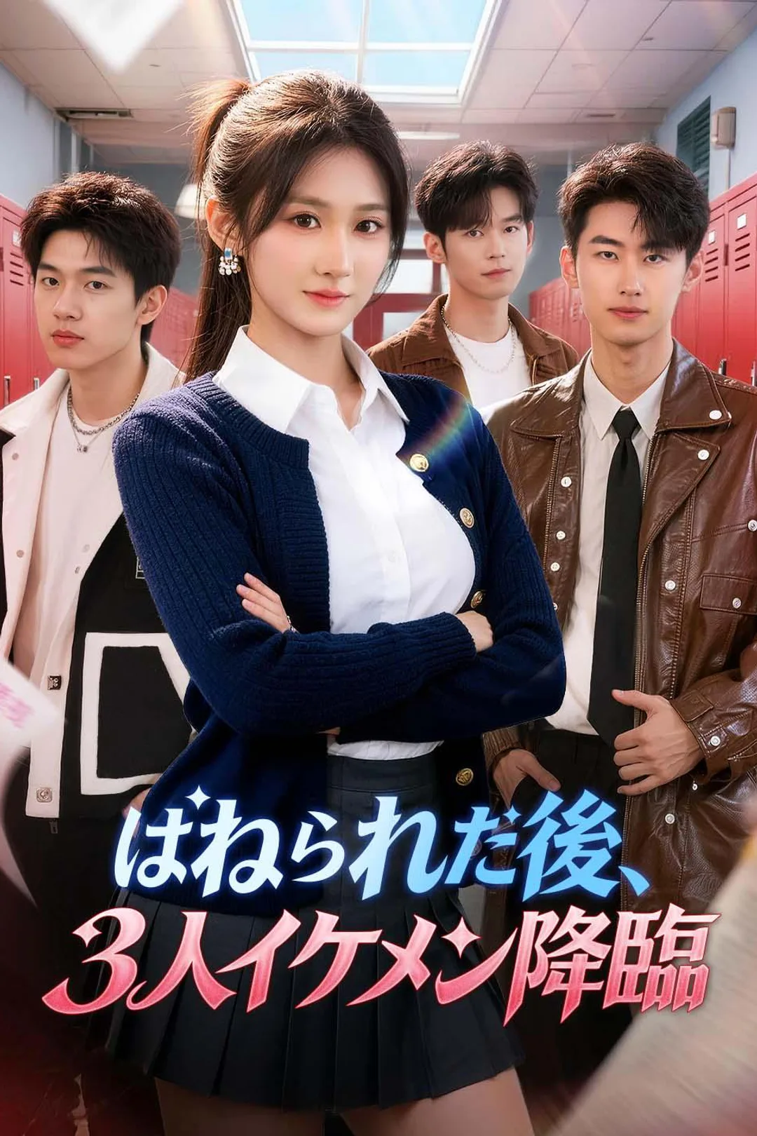 はねられた後、3人イケメン降臨のポスター