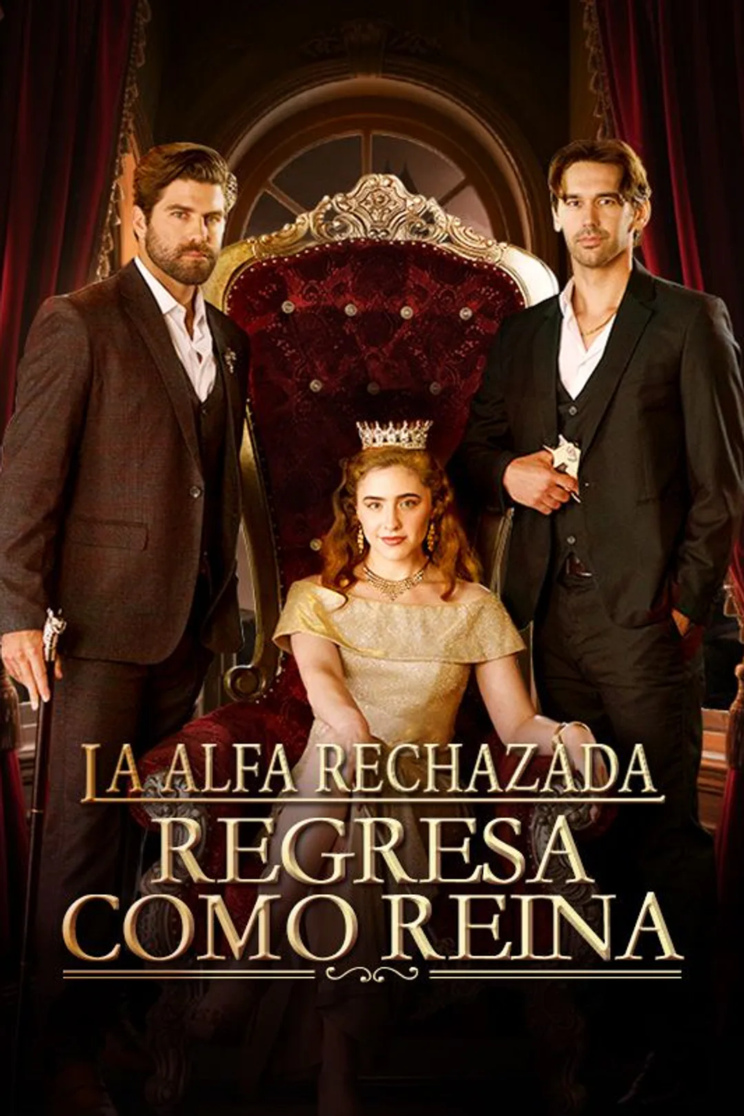 Póster de La Alfa rechazada regresa como reina