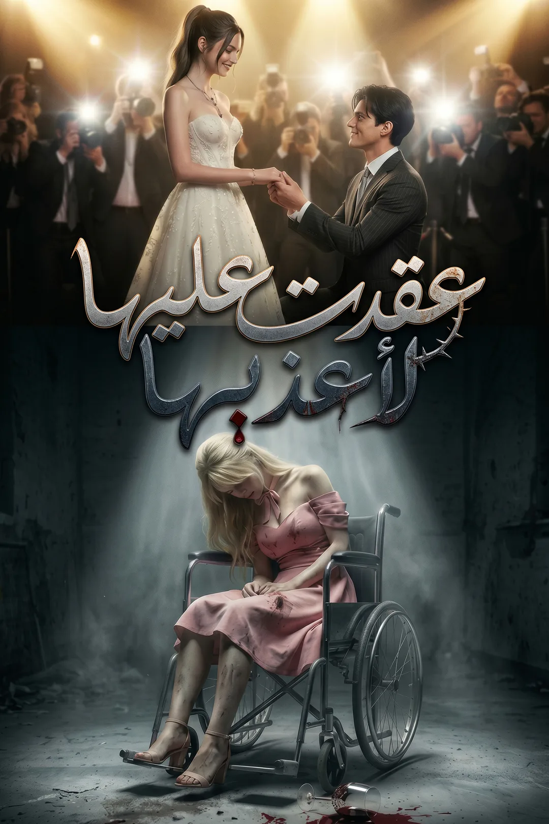 ملصق مسلسل «عقدت عليها لأعذبها»