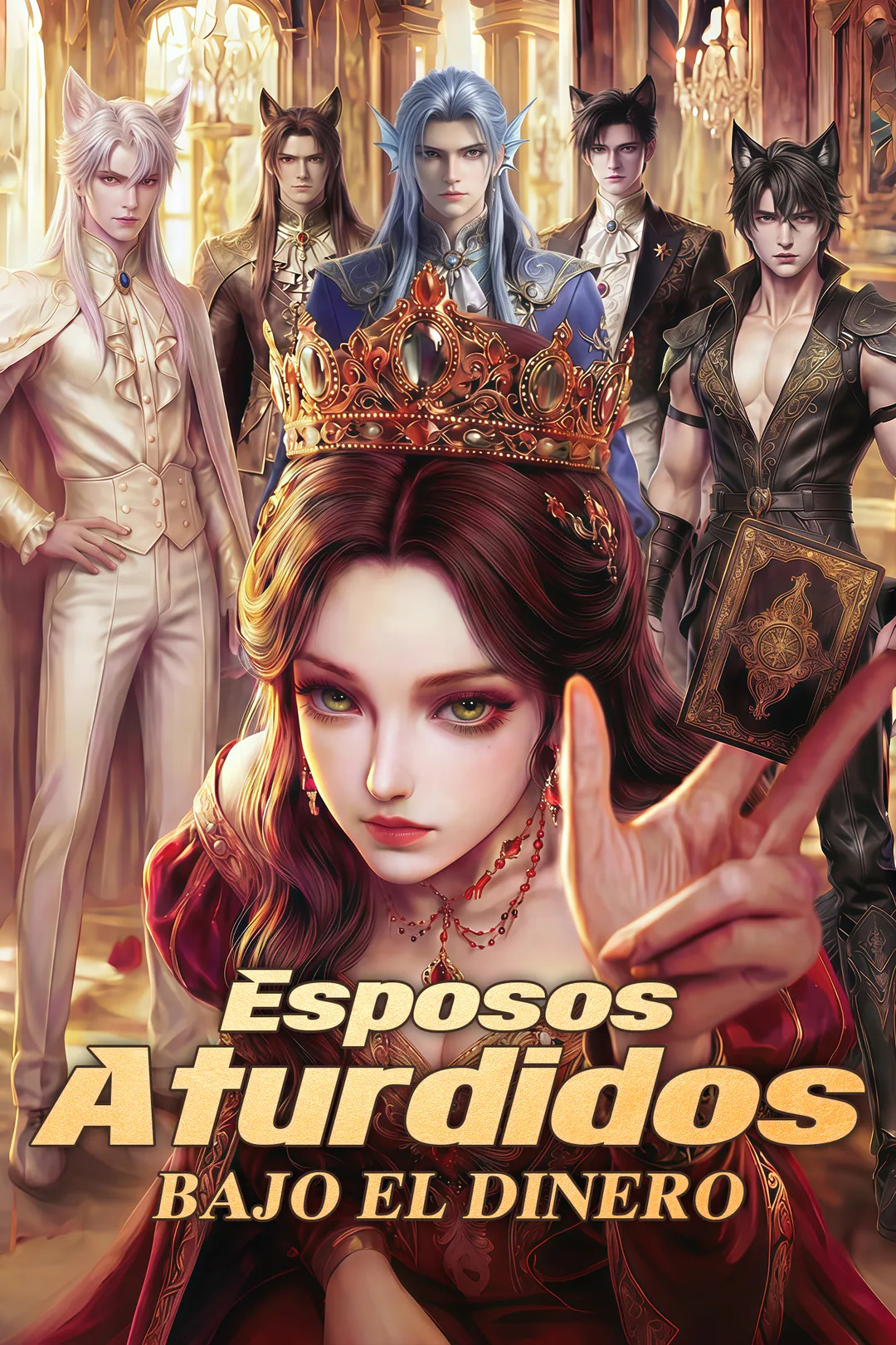 Póster de Esposos Aturdidos Bajo el Dinero