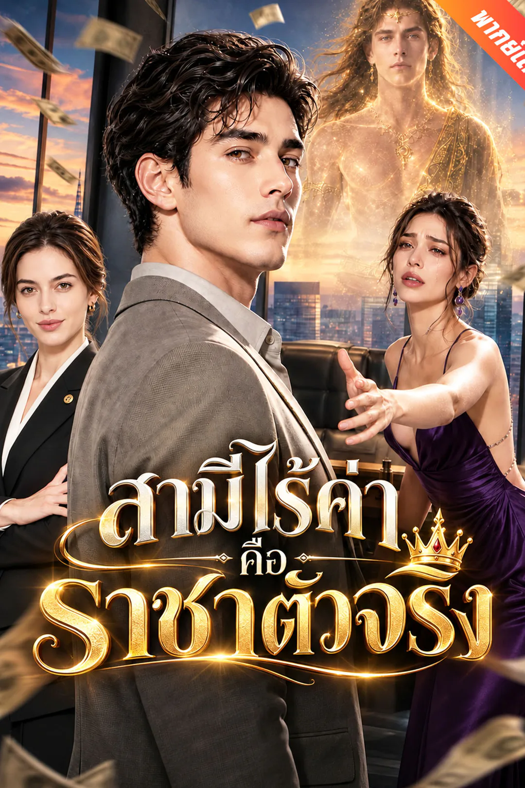 โปสเตอร์ สามีไร้ค่าคือราชาตัวจริง
