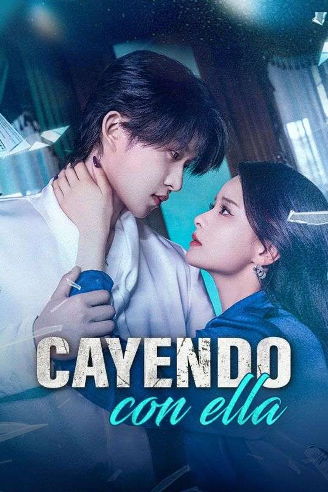 Póster de Cayendo con ella