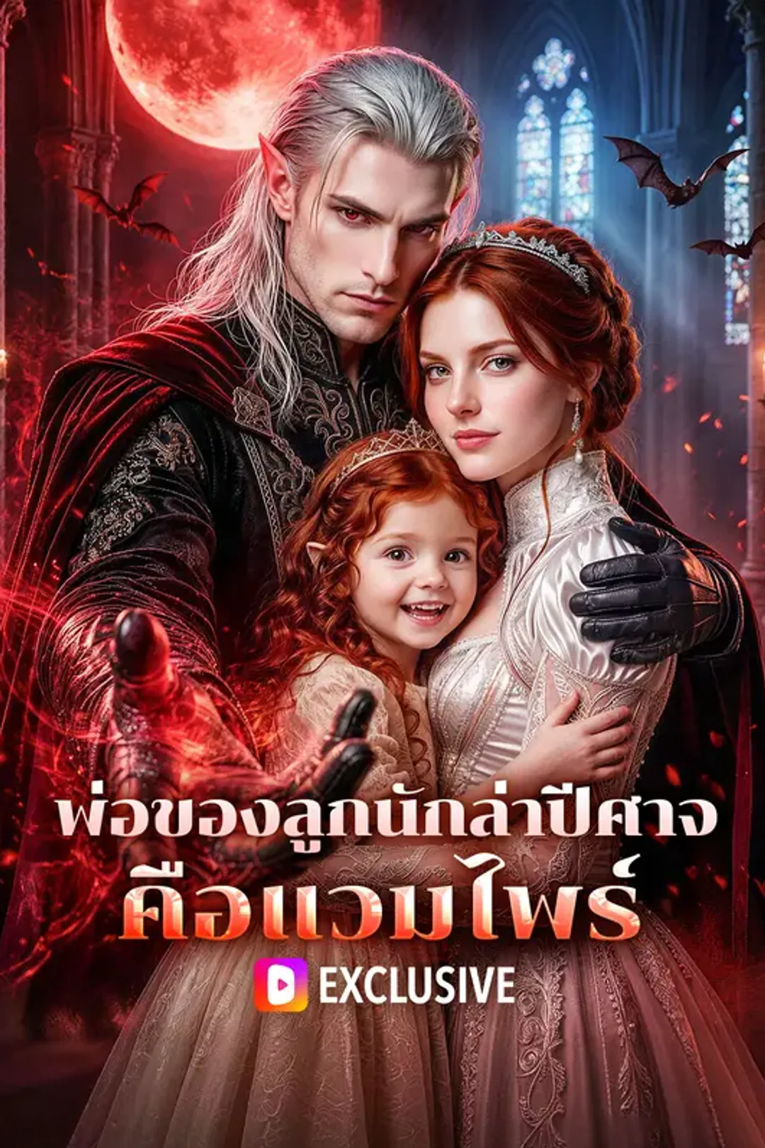 โปสเตอร์ พ่อของลูกนักล่าปีศาจ คือแวมไพร์