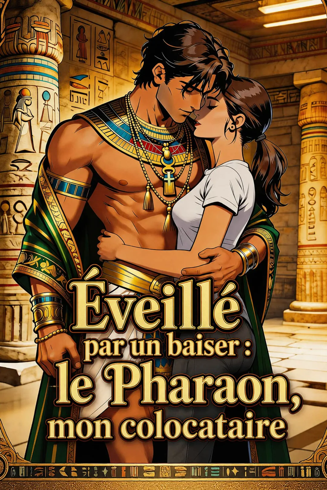 Affiche de Éveillé par un baiser : le Pharaon, mon colocataire