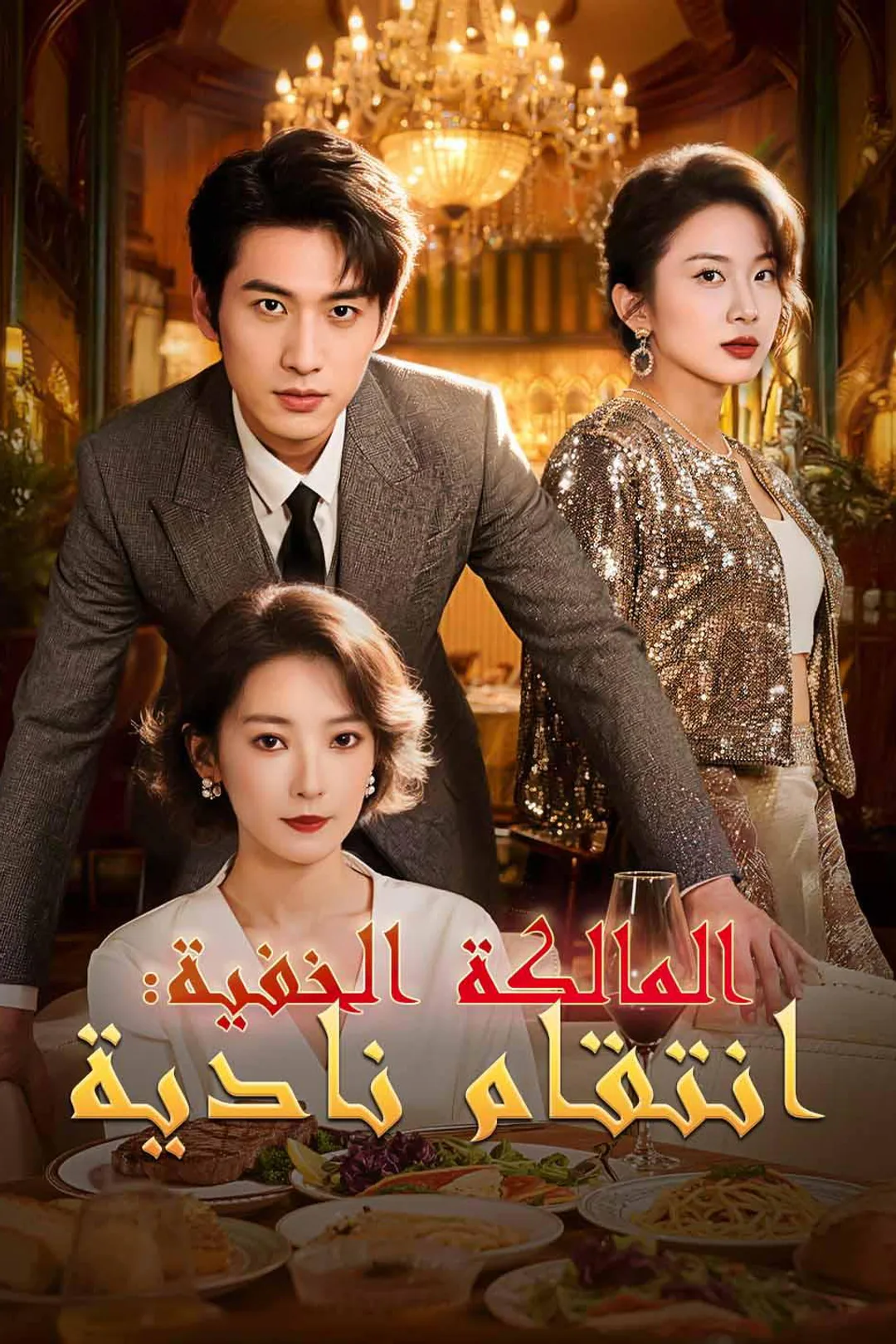 ملصق مسلسل «المالكة الخفية: انتقام نادية»
