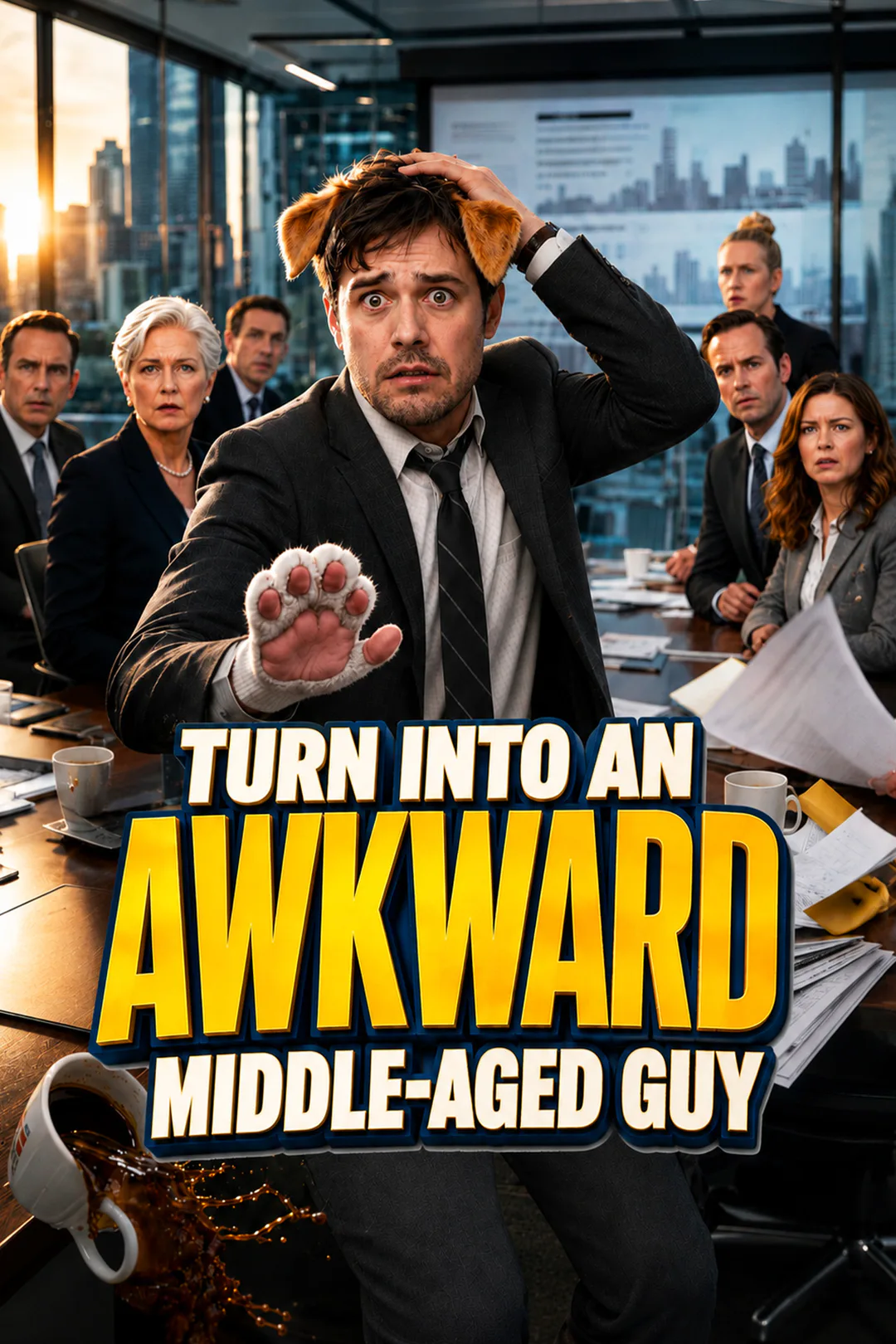 Turn Into an Awkward Middle-Aged Guy poster