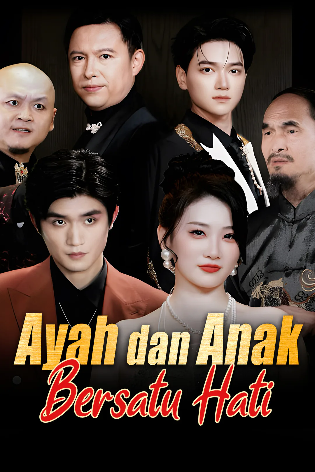 Poster Ayah dan Anak Bersatu Hati