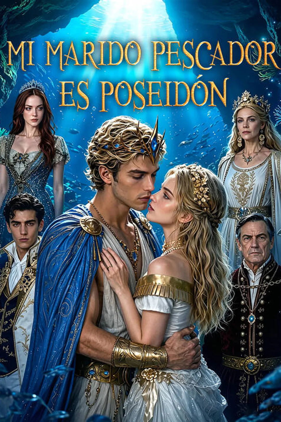 Póster de Mi marido pescador es Poseidón
