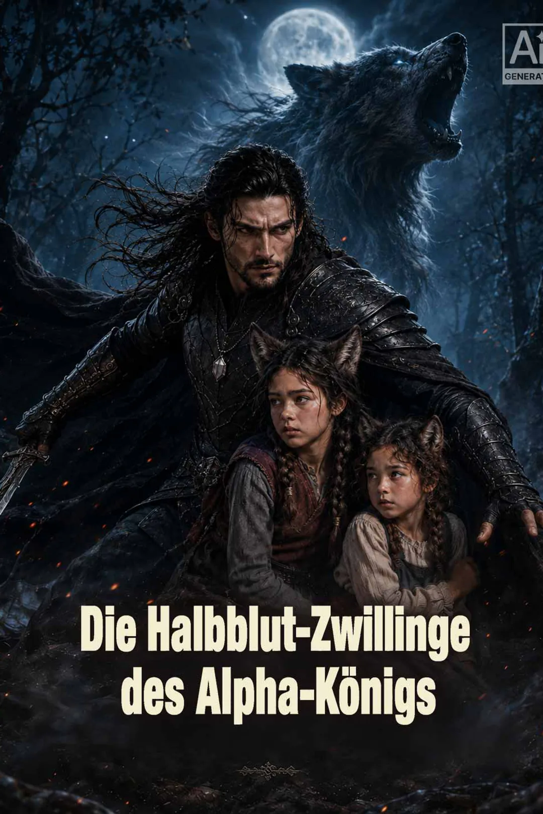 Poster von Die Halbblut-Zwillinge des Alpha-Königs