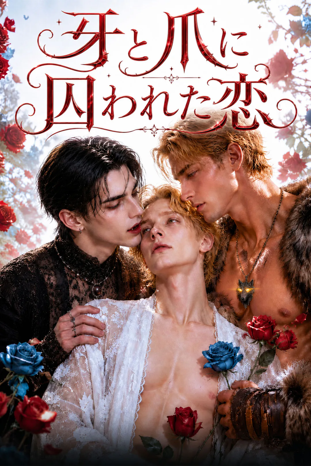 牙と爪に囚われた恋のポスター