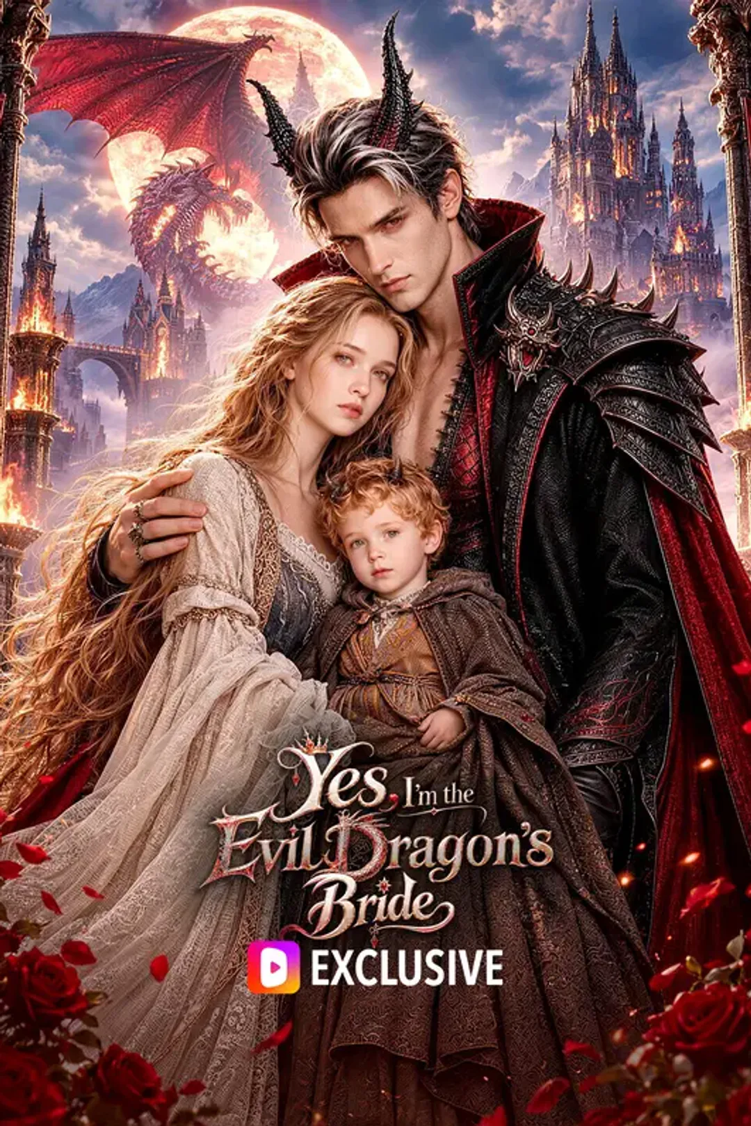 Yes，I'm the Evil Dragon's Bride poster