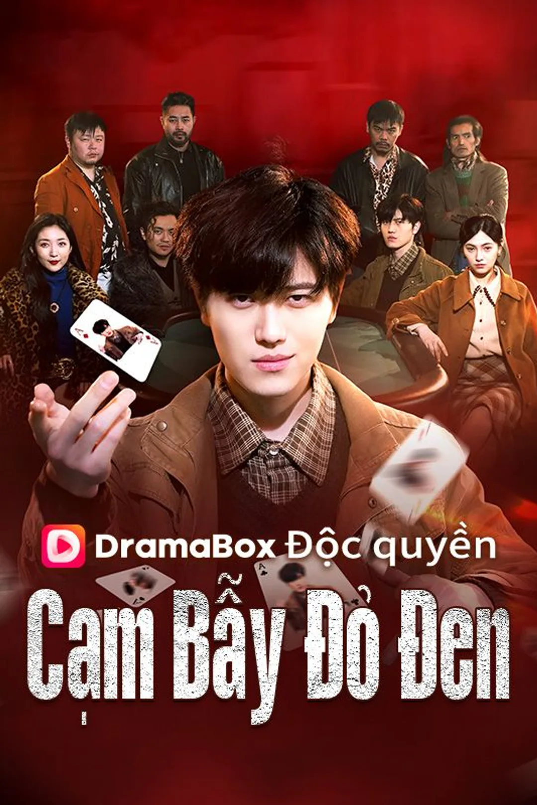 Poster phim Cạm Bẫy Đỏ Đen