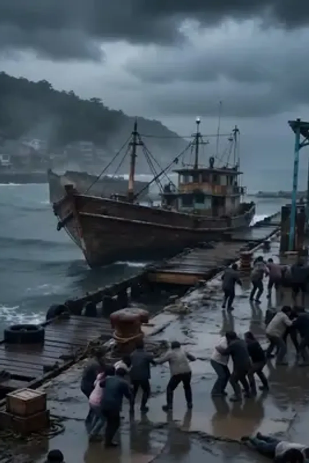 ملصق مسلسل «سفينة الفلك: تم التخلي عني في نهاية العالم»