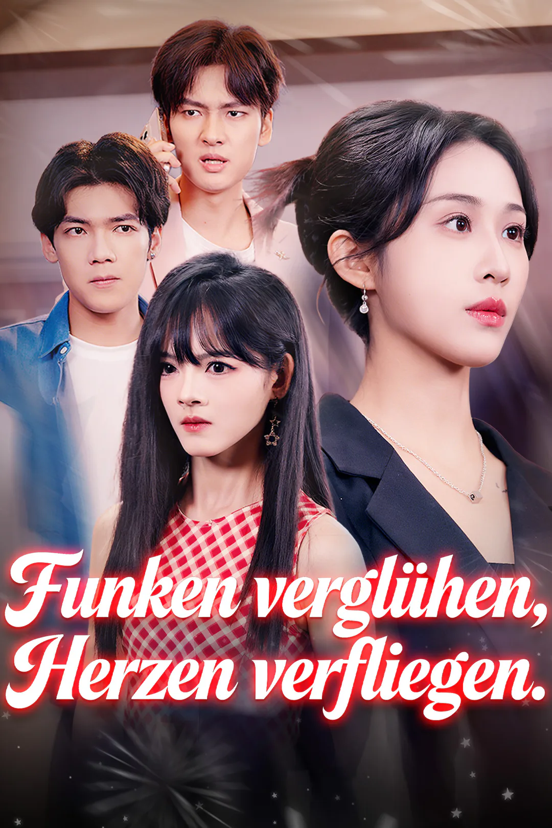 Poster von Funken verglühen, Herzen verfliegen