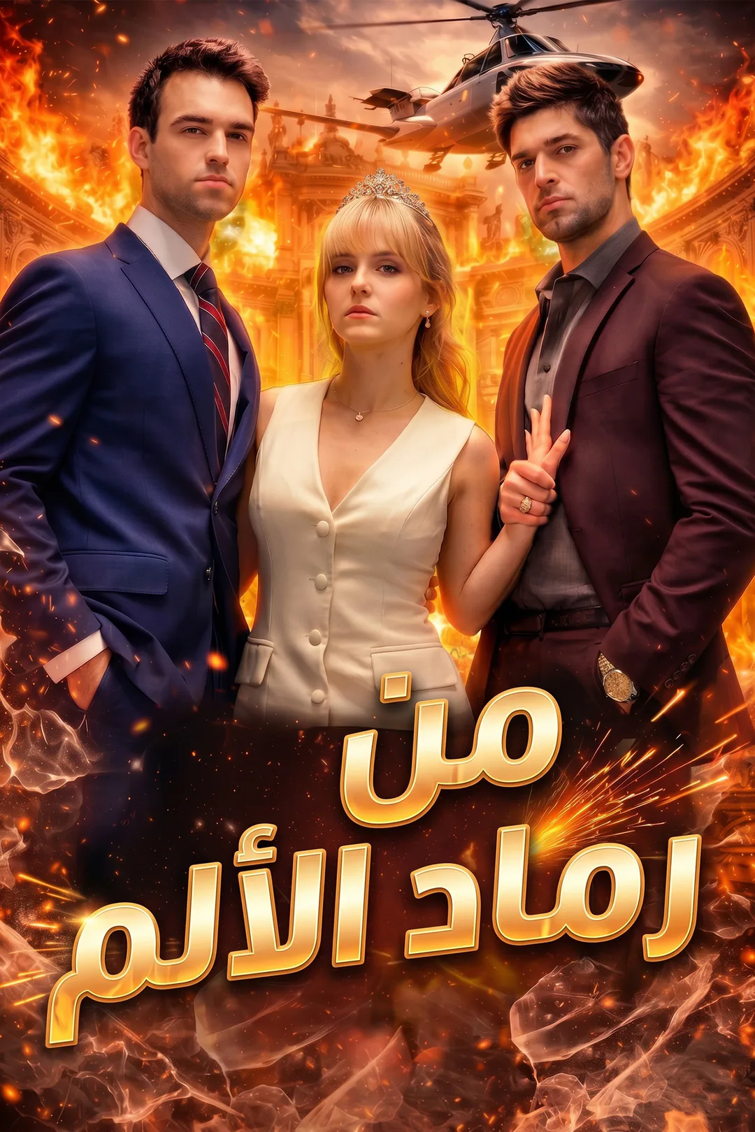ملصق مسلسل «من رماد الألم»