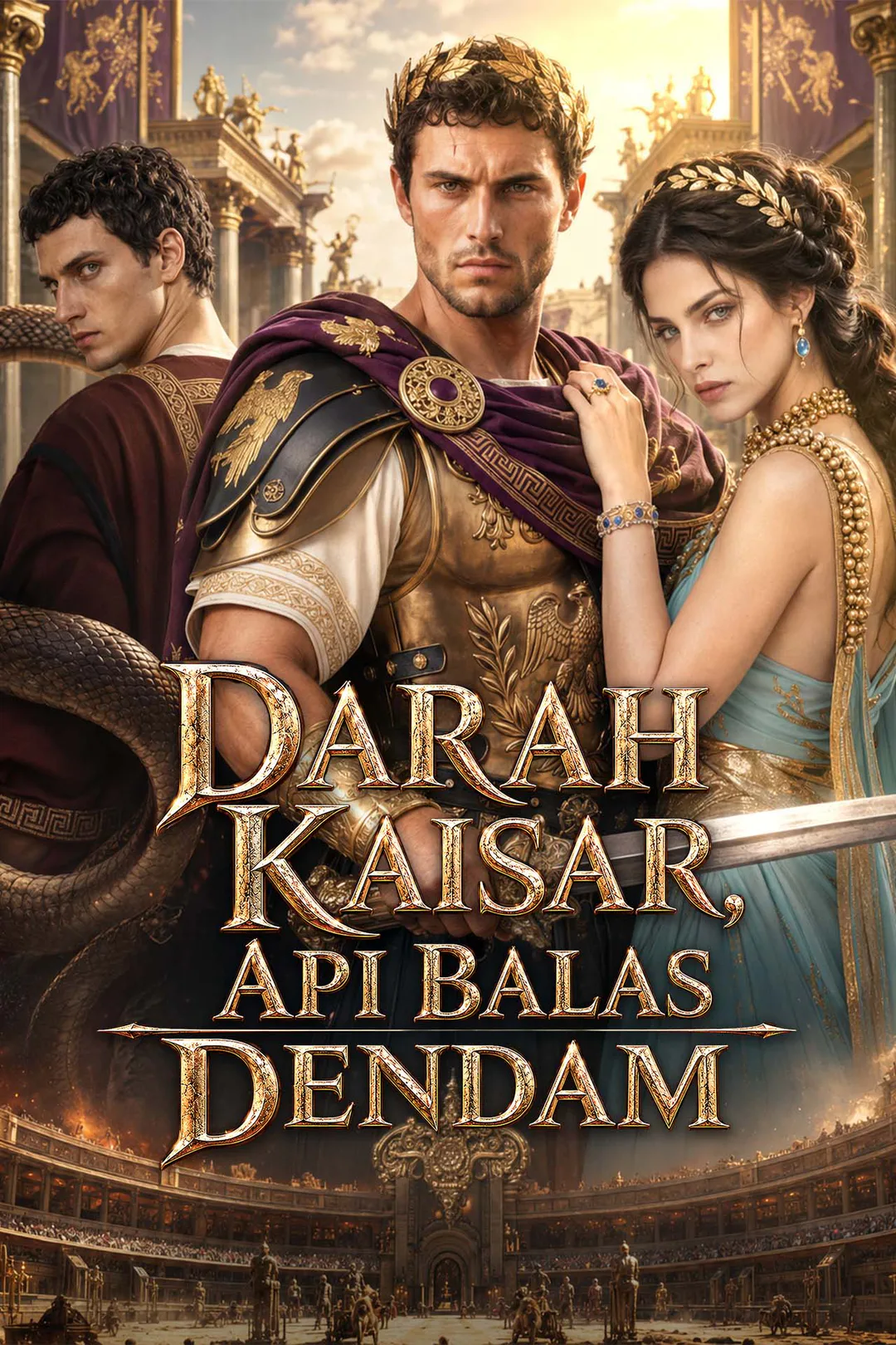 Poster Darah Kaisar, Api Balas Dendam