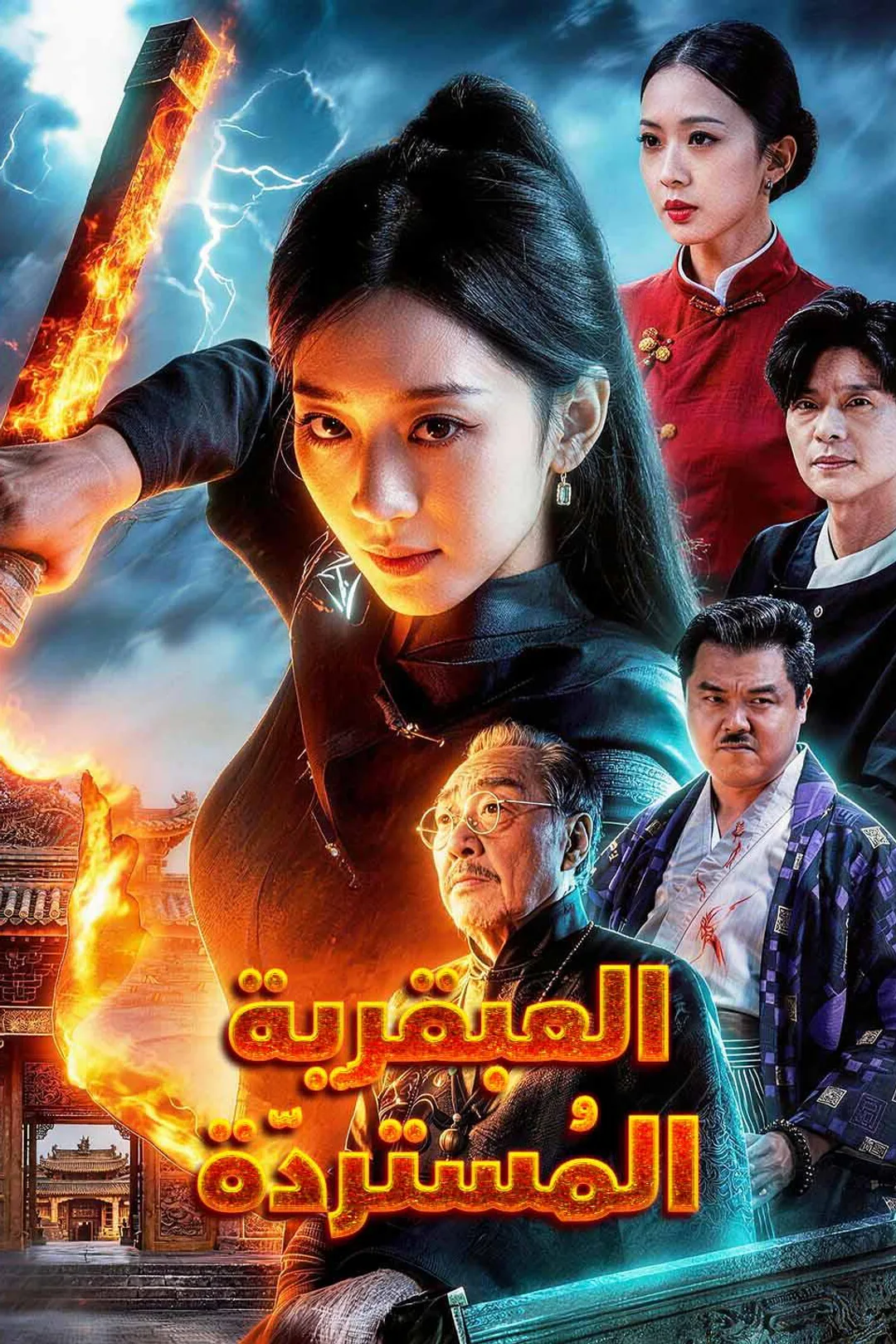 ملصق مسلسل «العبقرية المُستردّة»