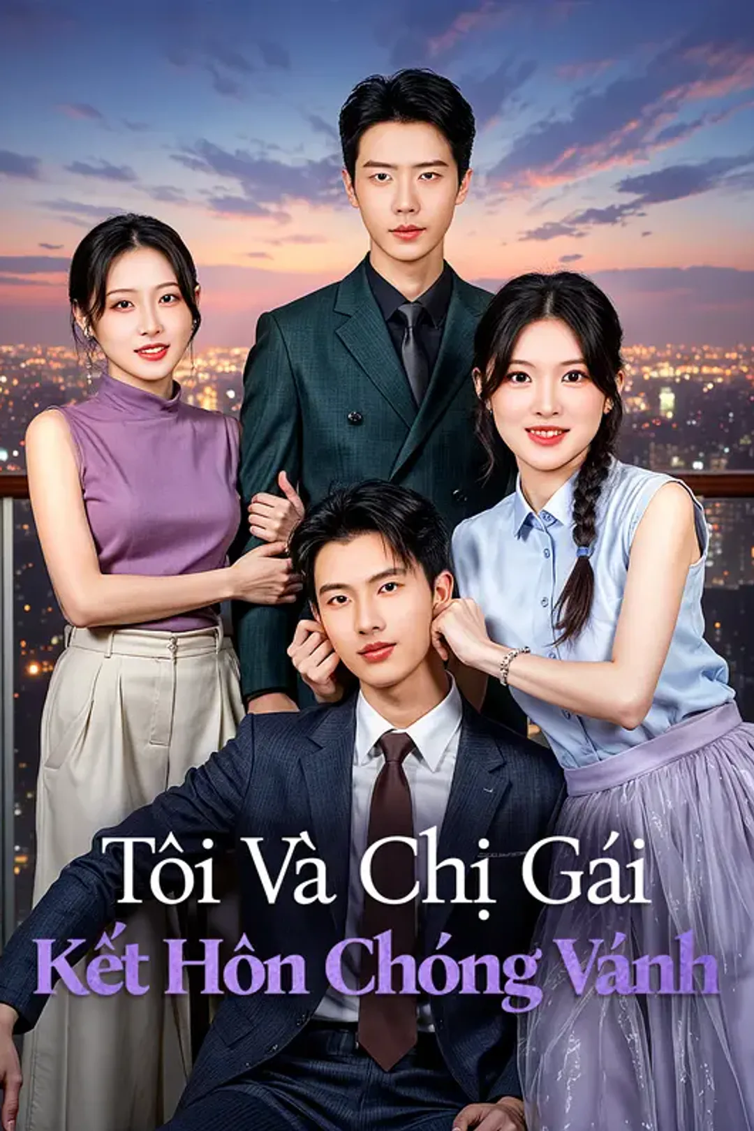 Poster phim Tôi Và Chị Gái Kết Hôn Chóng Vánh(Phiên bản lồng tiếng)