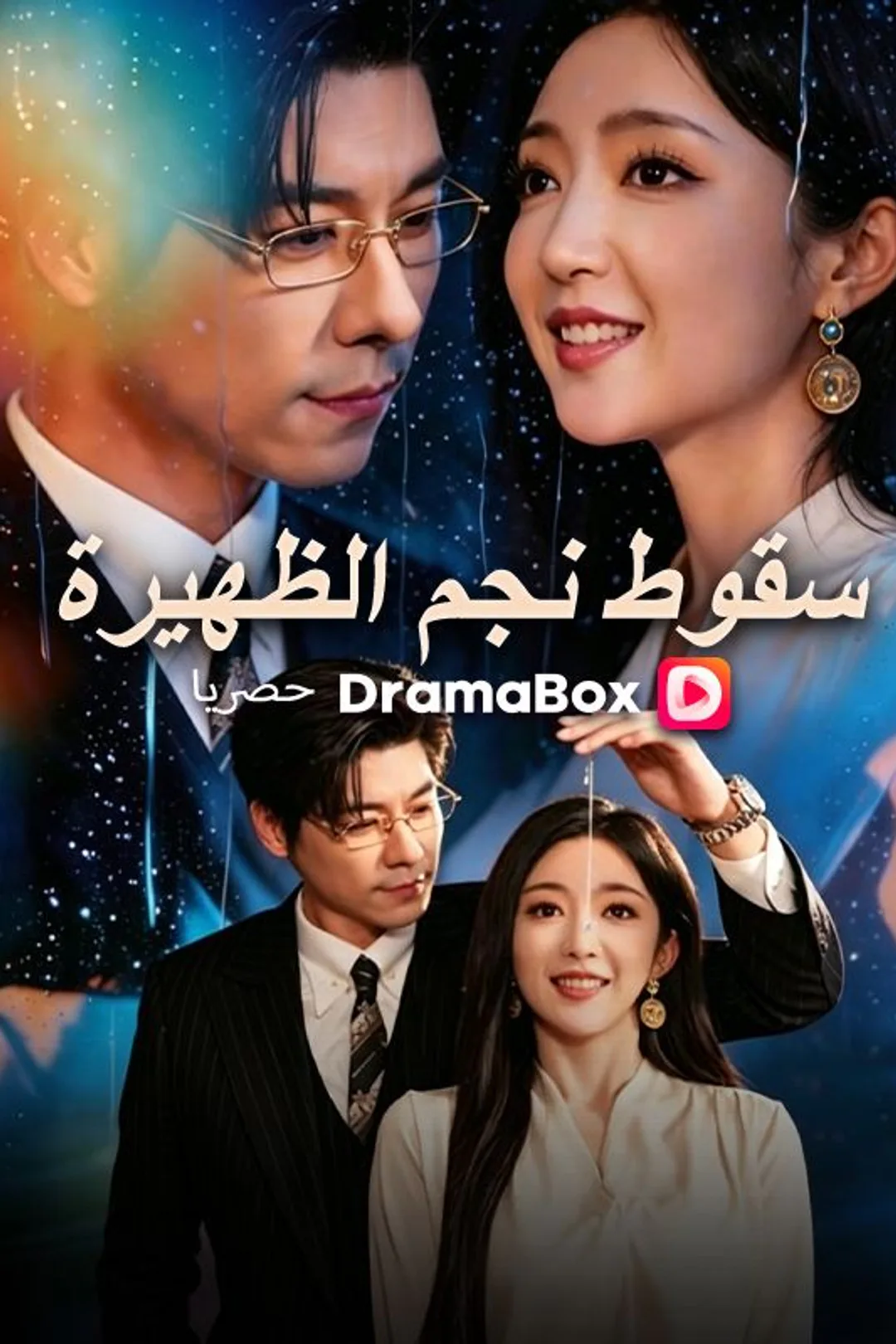 ملصق مسلسل «سقوط نجم الظهيرة»