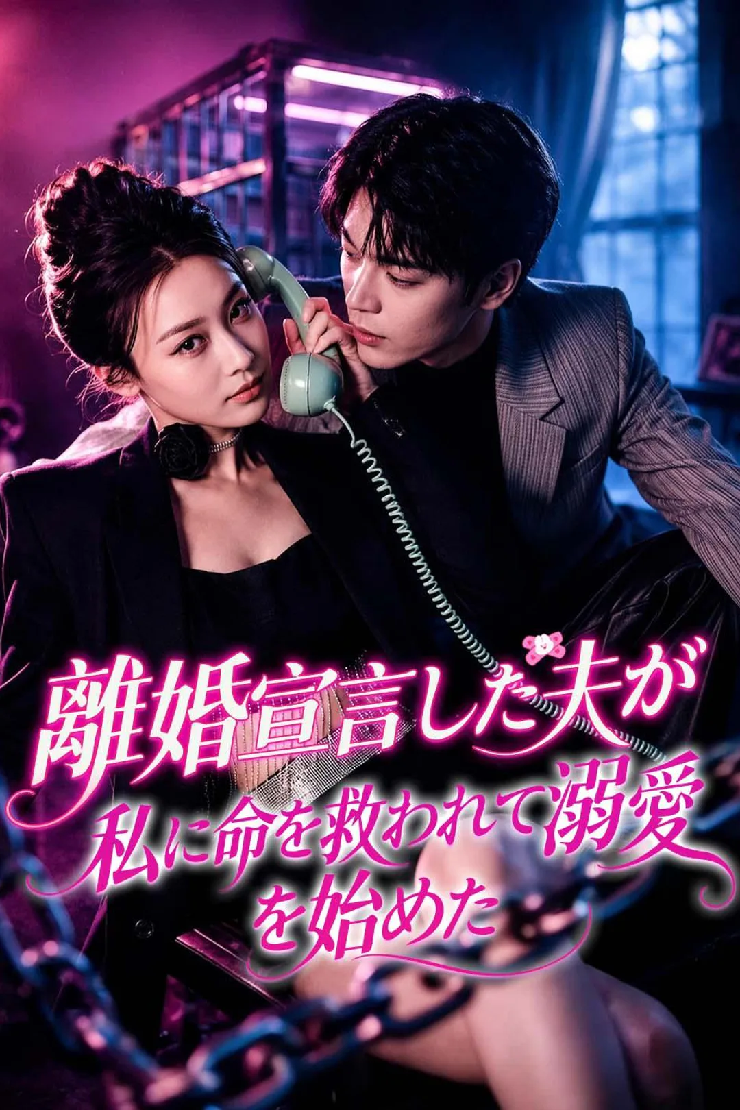 離婚宣言した夫が、私に命を救われて溺愛を始めたのポスター