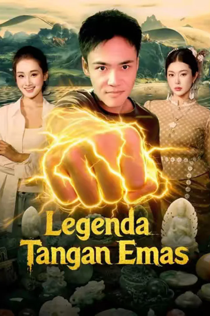 Poster Legenda Tangan Emas