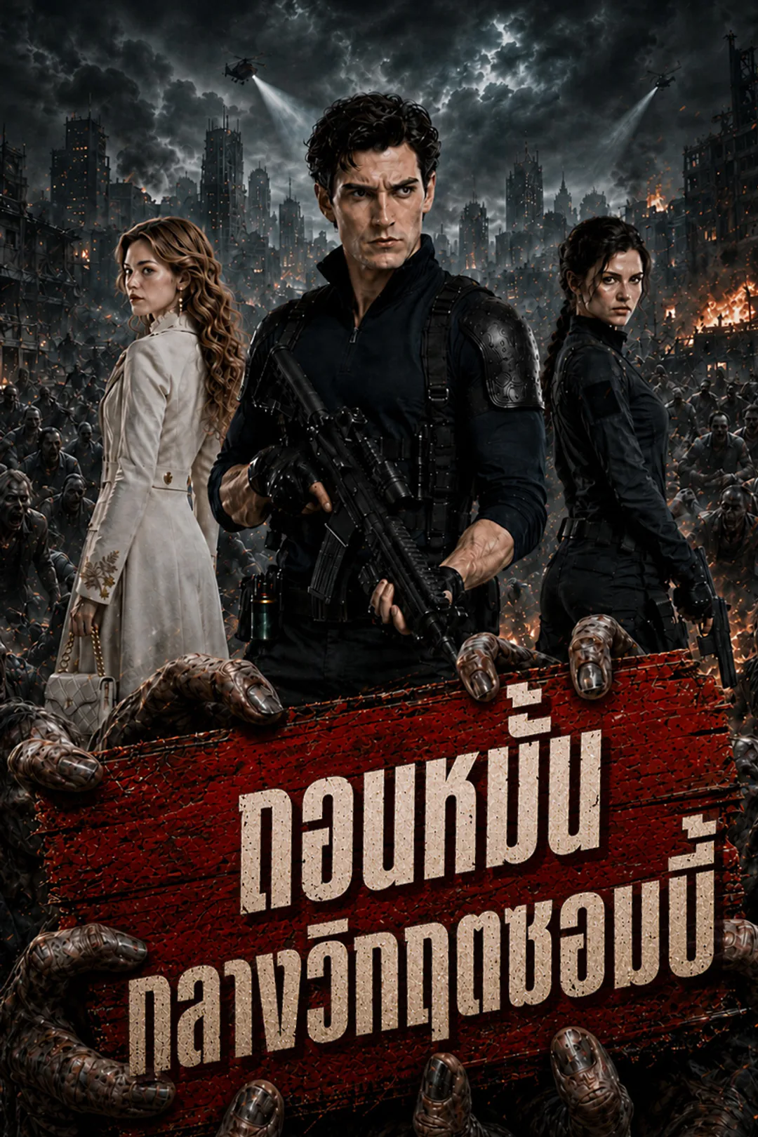 โปสเตอร์ ถอนหมั้นกลางวิกฤตซอมบี้