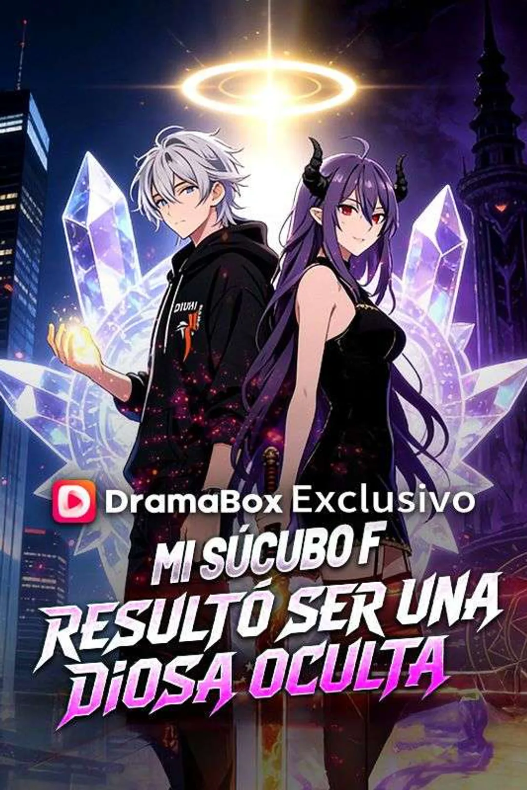 Póster de Mi súcubo F resultó ser una diosa oculta