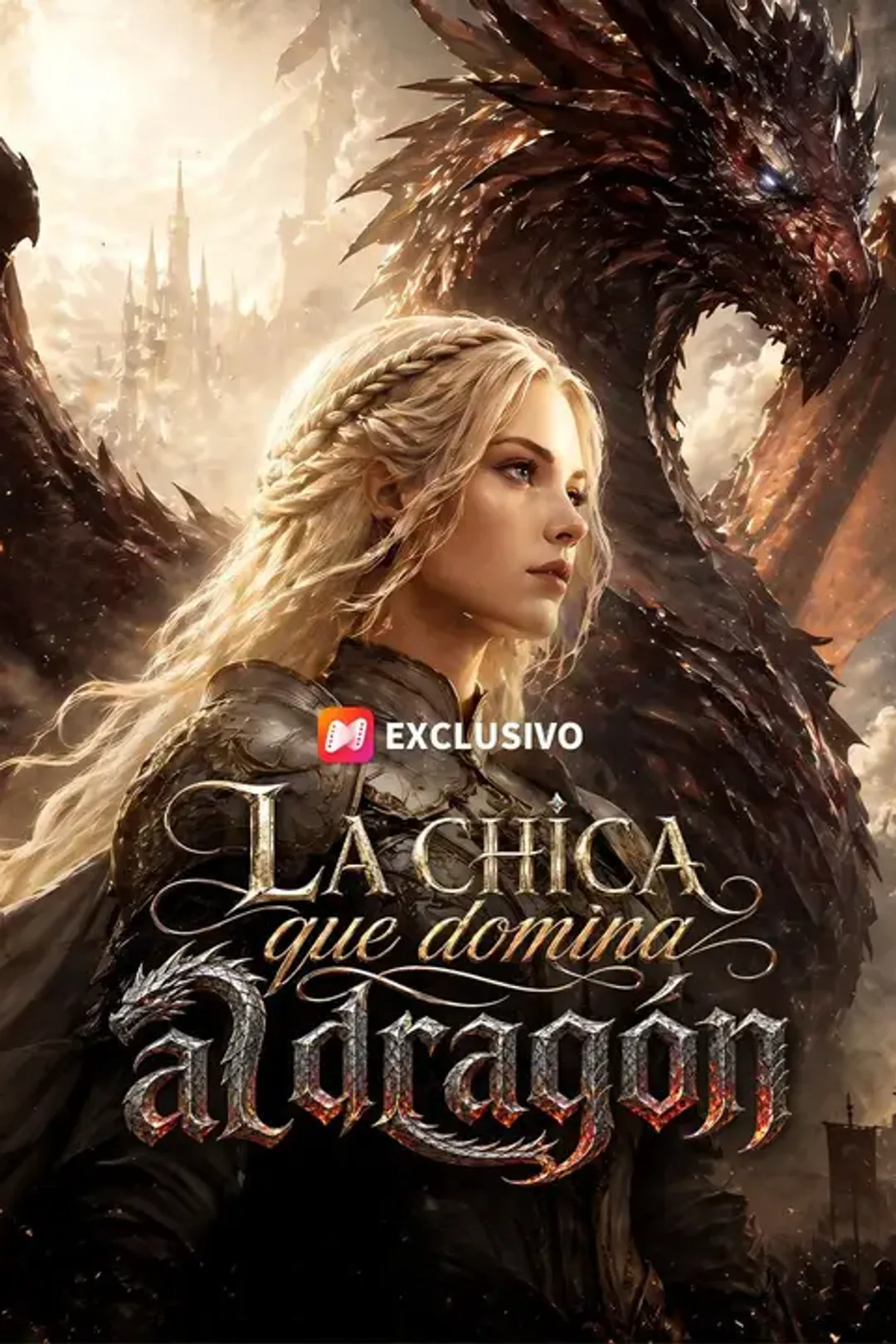 Póster de La chica que domina al dragón