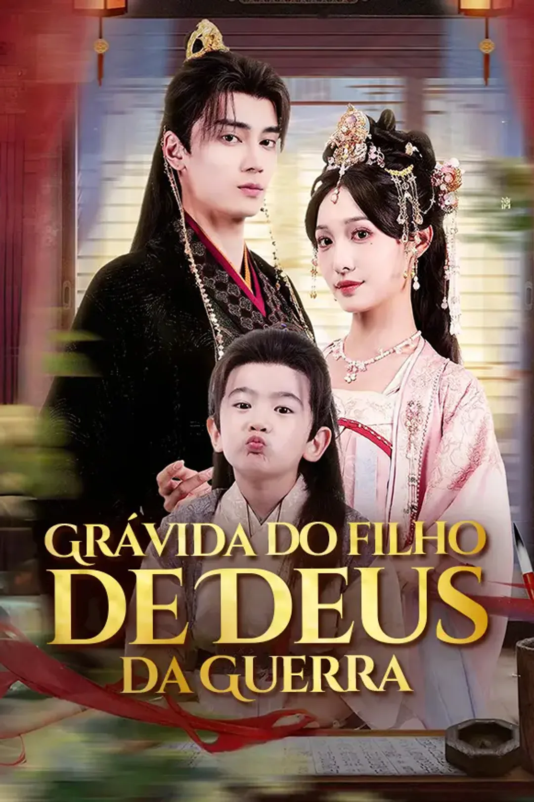 Pôster de Grávida do Filho de Deus da Guerra