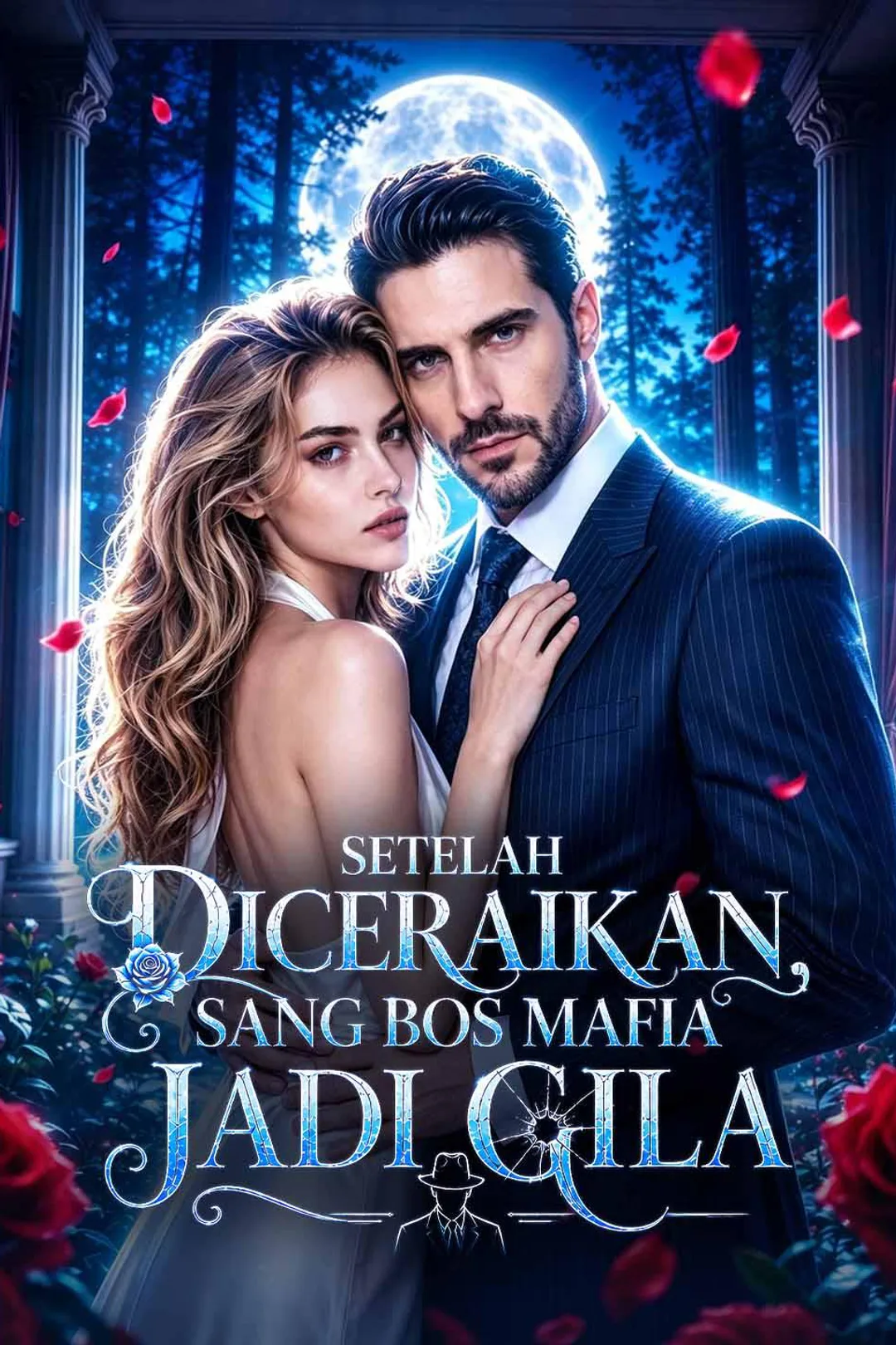 Poster Setelah Diceraikan, Sang Bos Mafia Jadi Gila