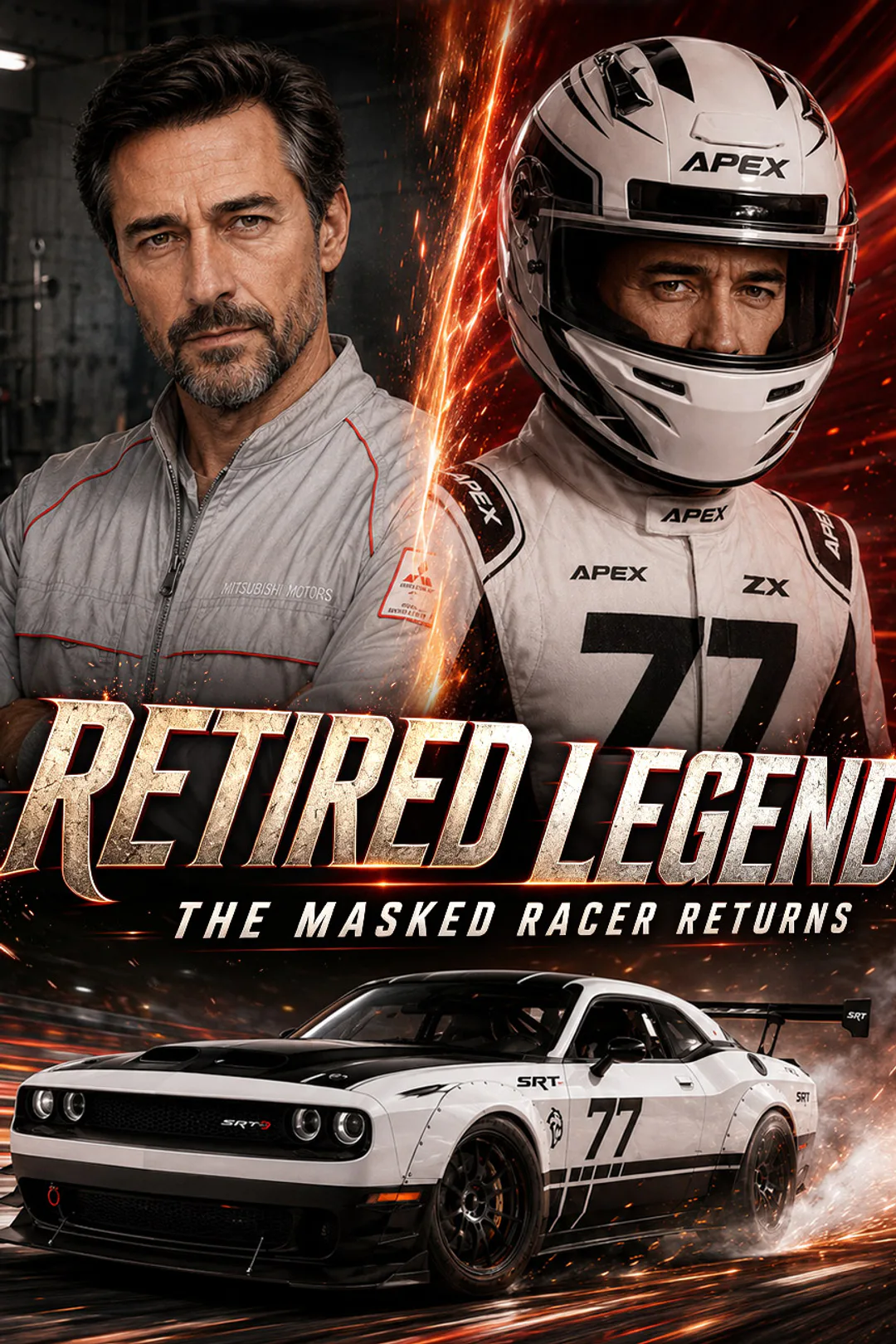 Retired Legend: The Masked Racer Returns poster