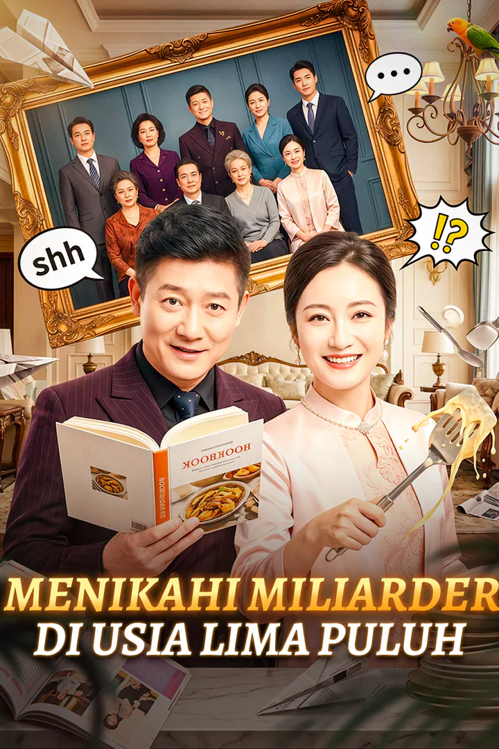 Poster Menikahi Miliarder di Usia Lima Puluh