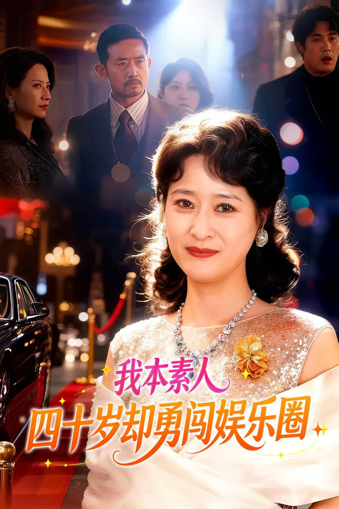 《我本素人四十岁却勇闯娱乐圈》海报