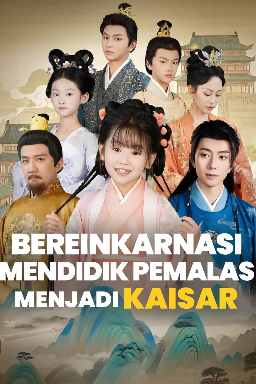 Poster Bereinkarnasi Mendidik Pemalas Menjadi Kaisar