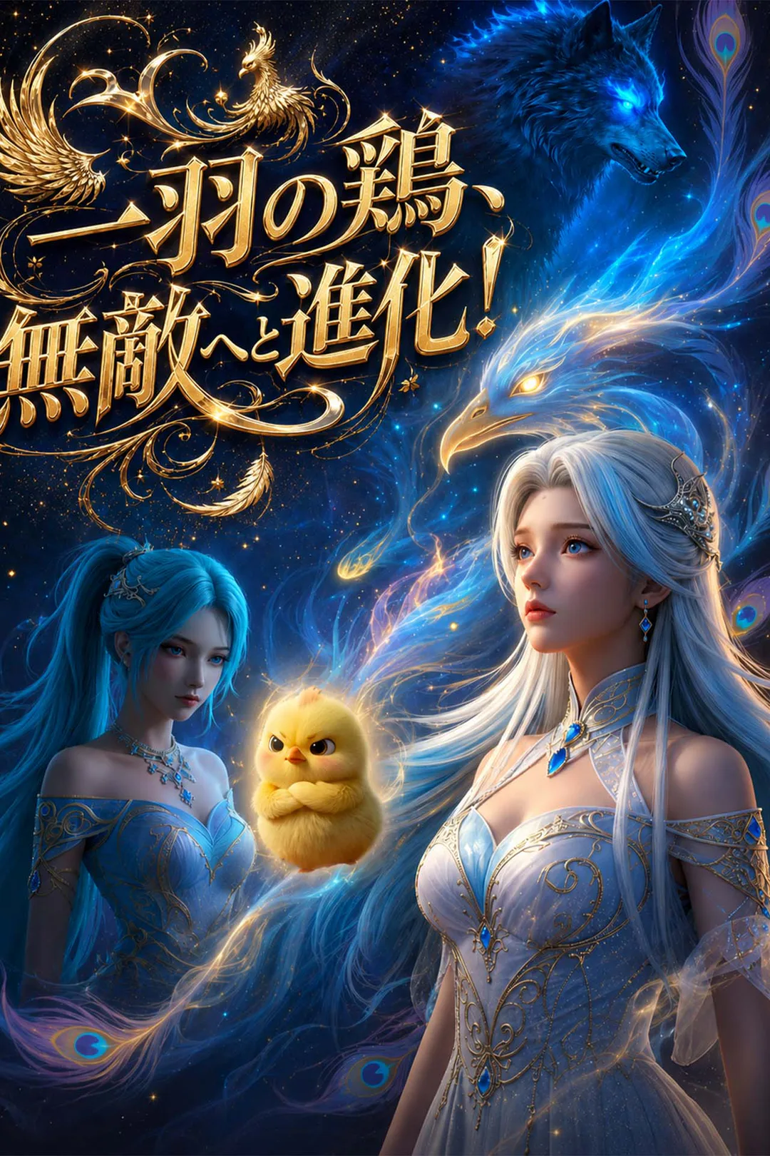 一羽の鶏、無敵へと進化！のポスター
