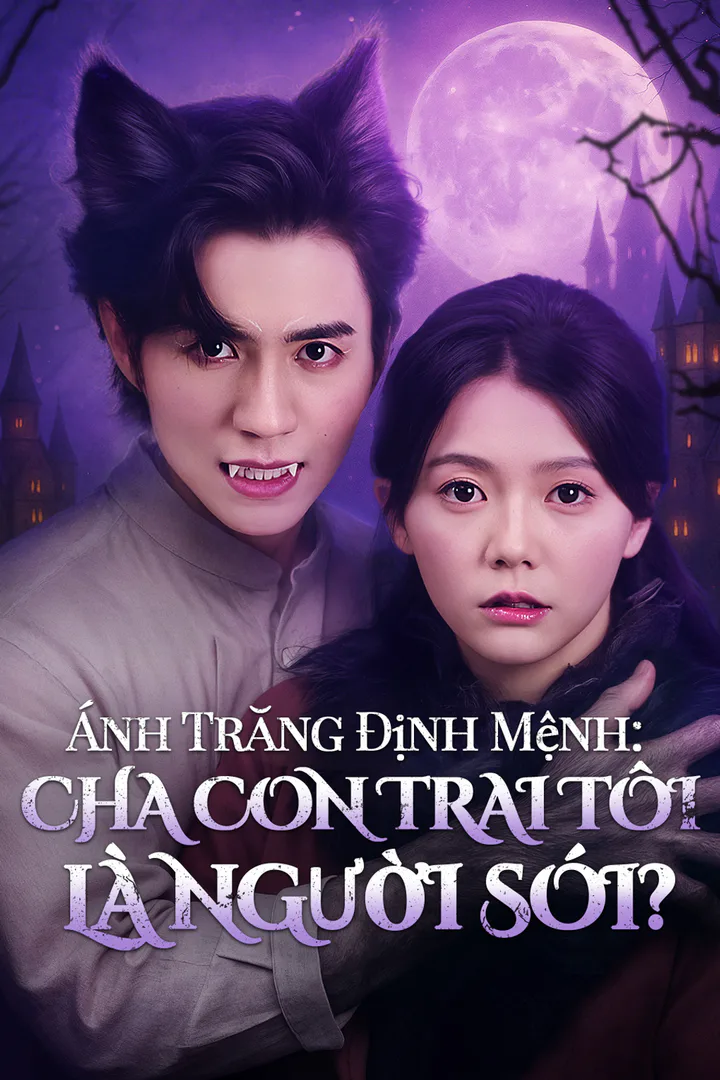 Poster phim Ánh Trăng Định Mệnh: Cha Con Trai Tôi Là Người Sói?