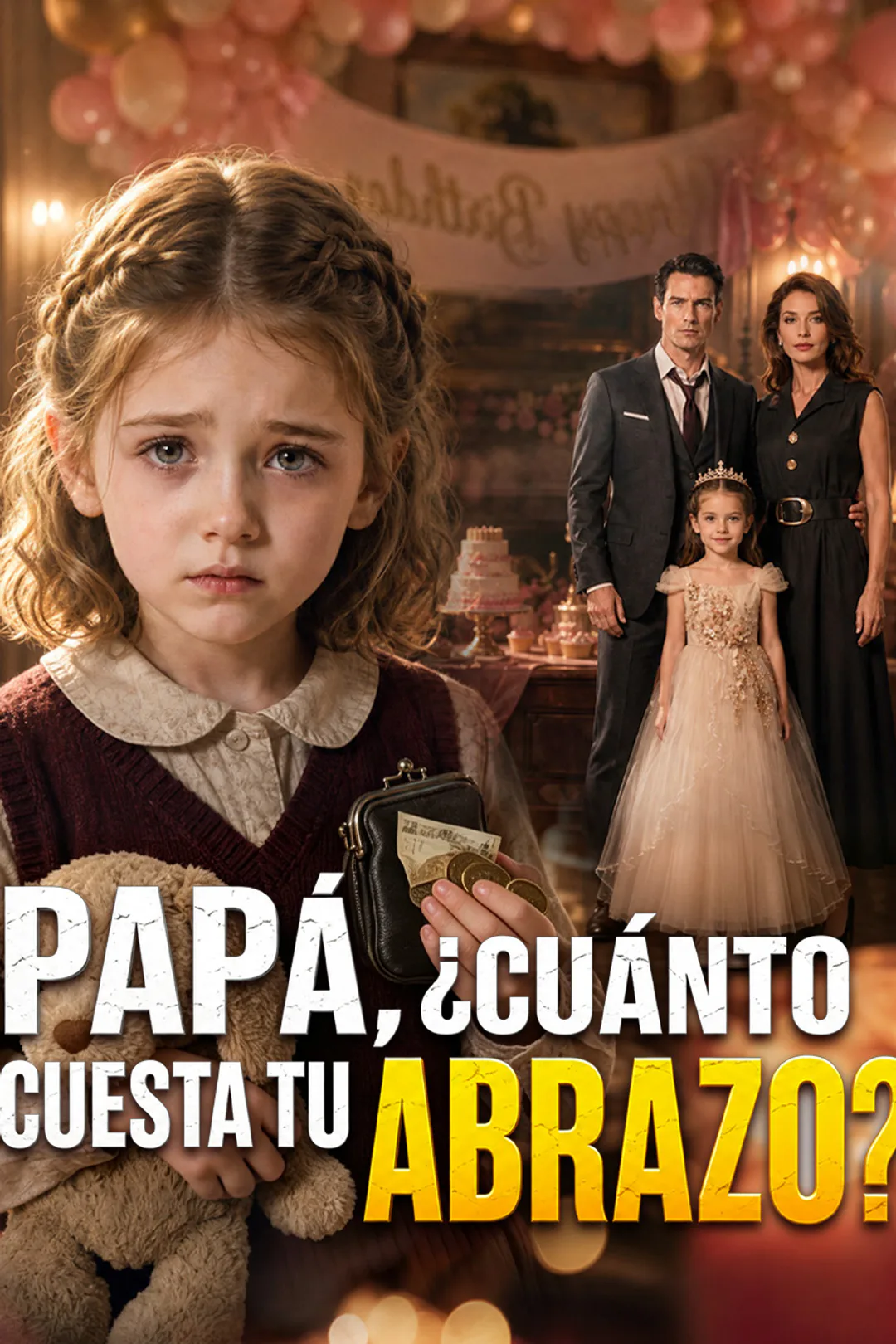 Póster de Papá, ¿cuánto cuesta tu abrazo?