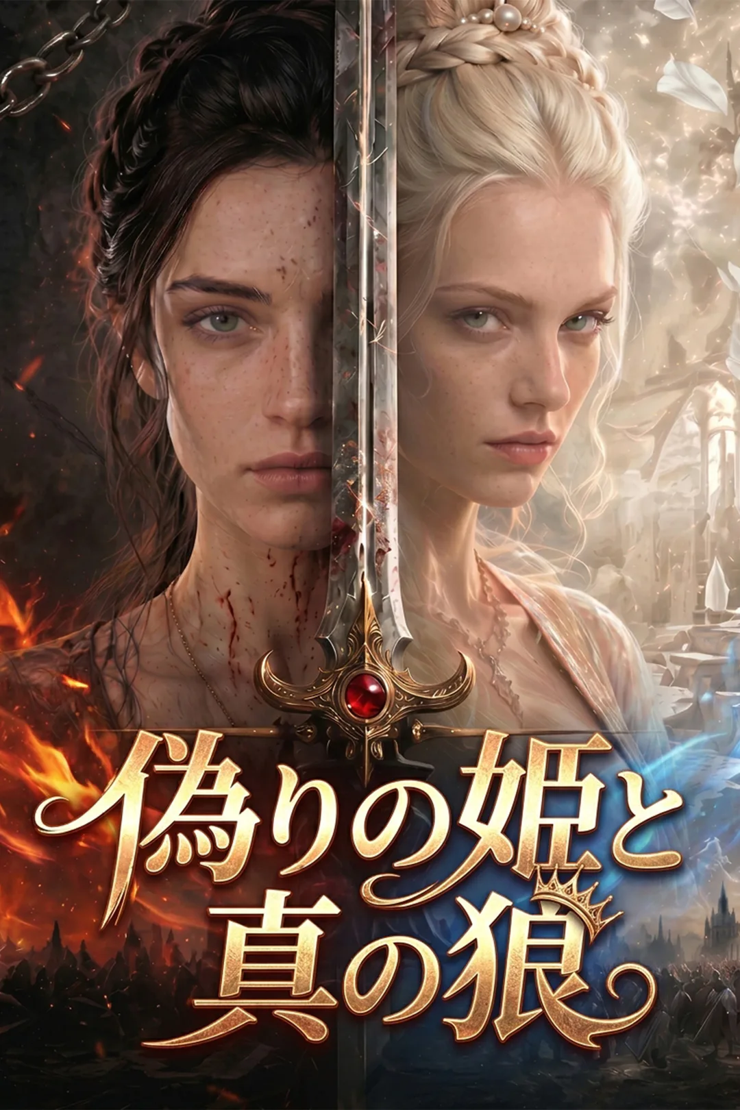 偽りの姫と真の狼のポスター