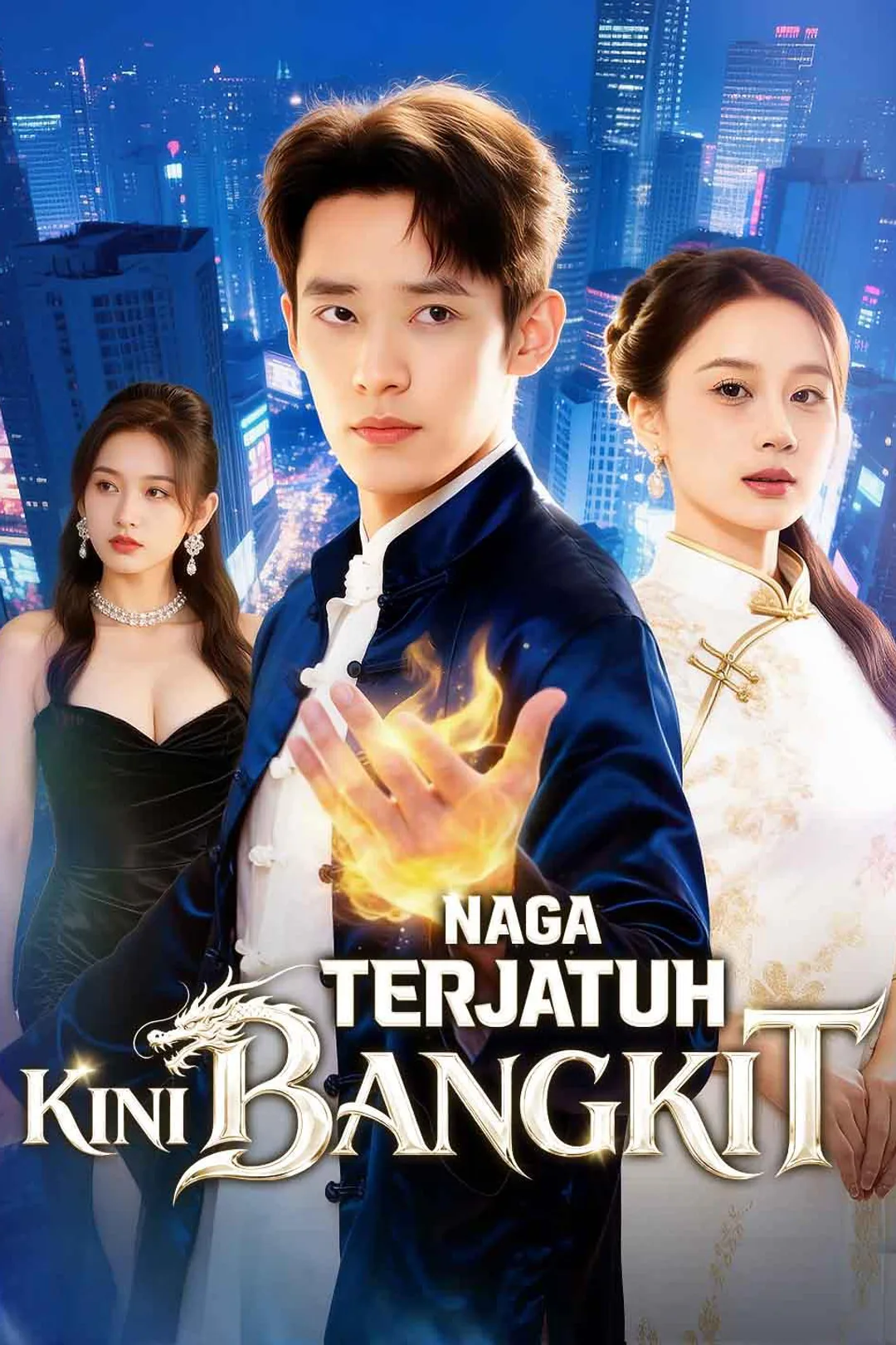 Poster Naga Terjatuh, Kini Bangkit