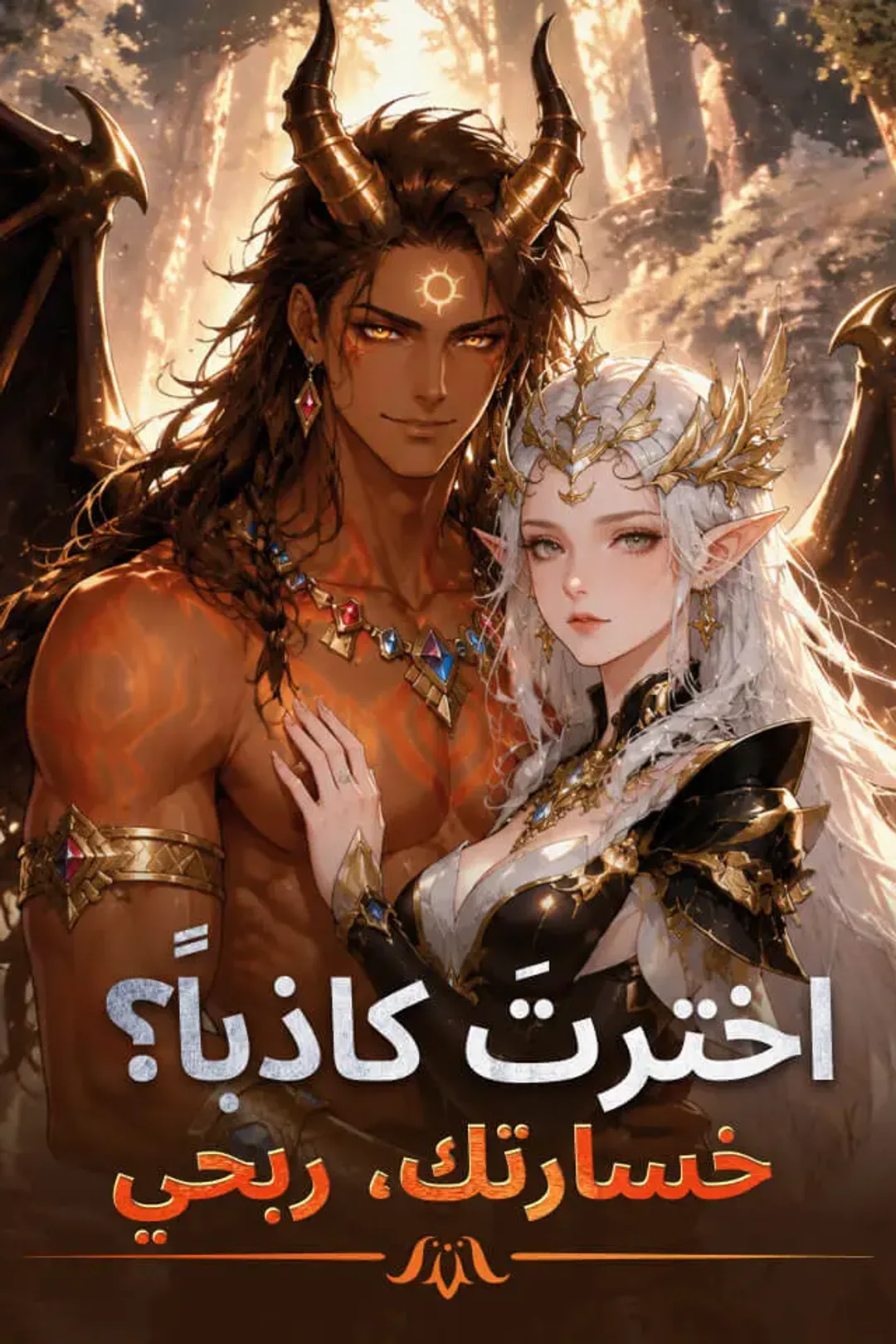 ملصق مسلسل «‫اخترتَ كاذباً؟ خسارتك، ربحي‬»