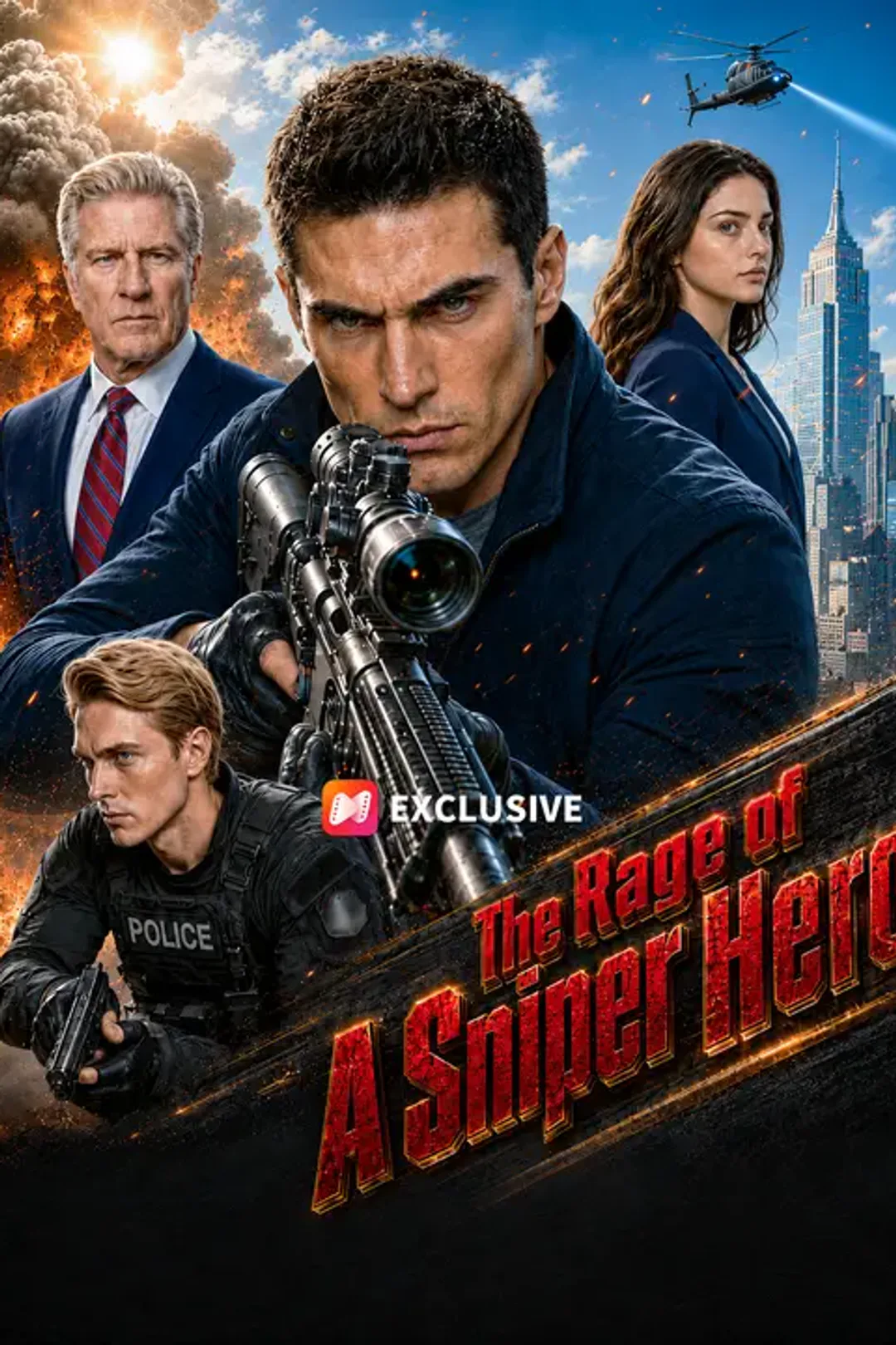The Rage of A Sniper Hero poster