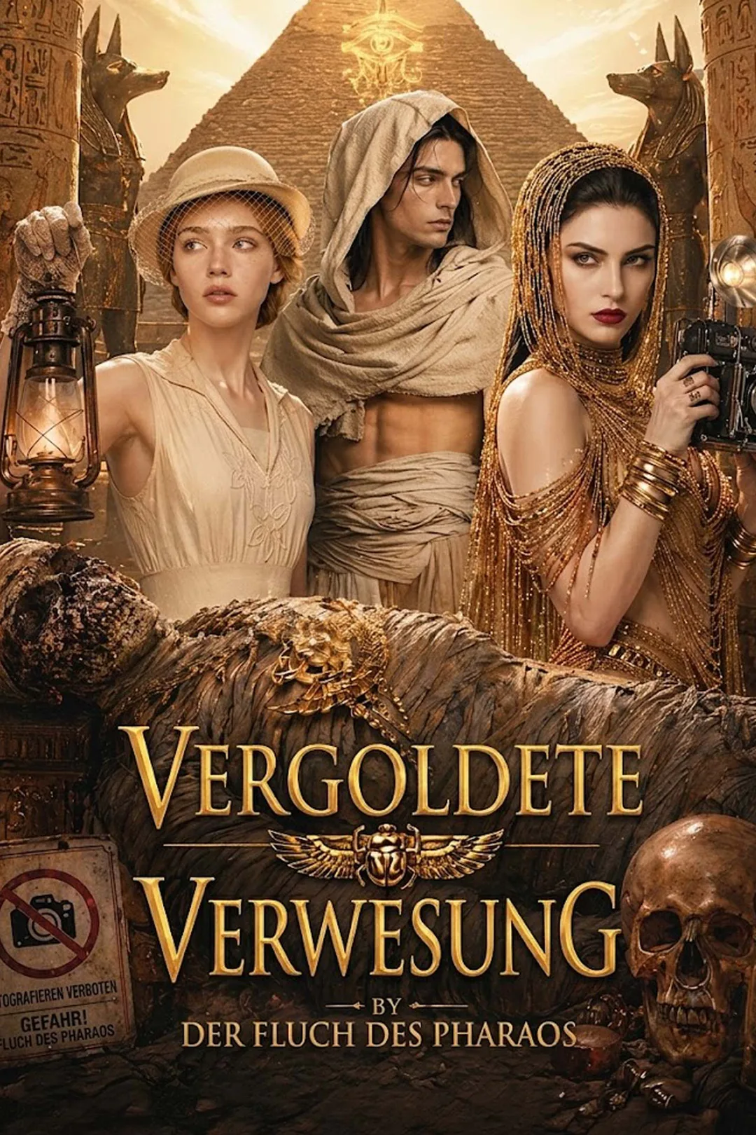 Poster von Vergoldete Verwesung: Der Fluch des Pharaos