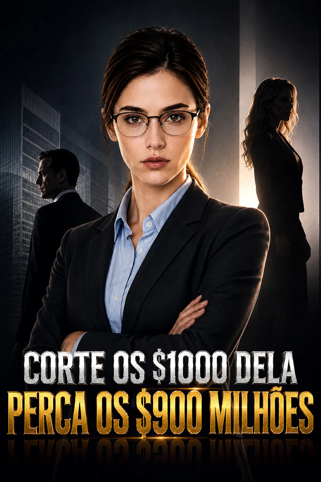 Pôster de Corte os $1000 Dela, Perca os $900 Milhões