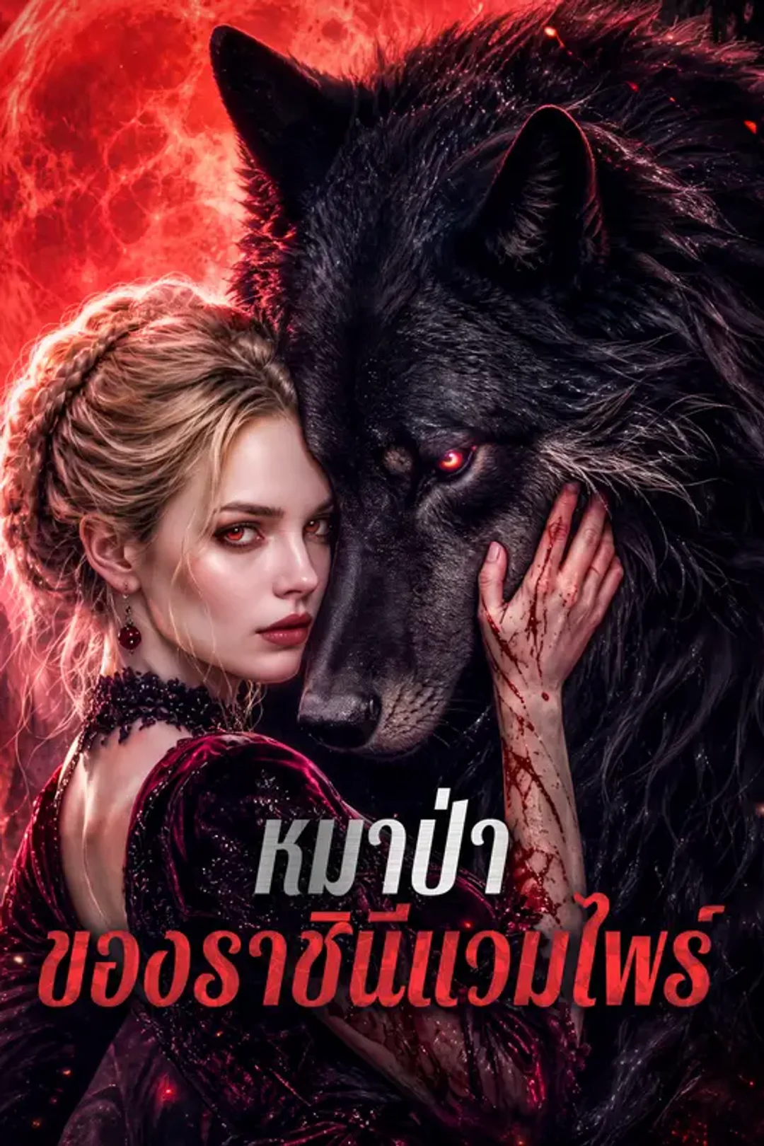 โปสเตอร์ หมาป่า ของราชินีแวมไพร์