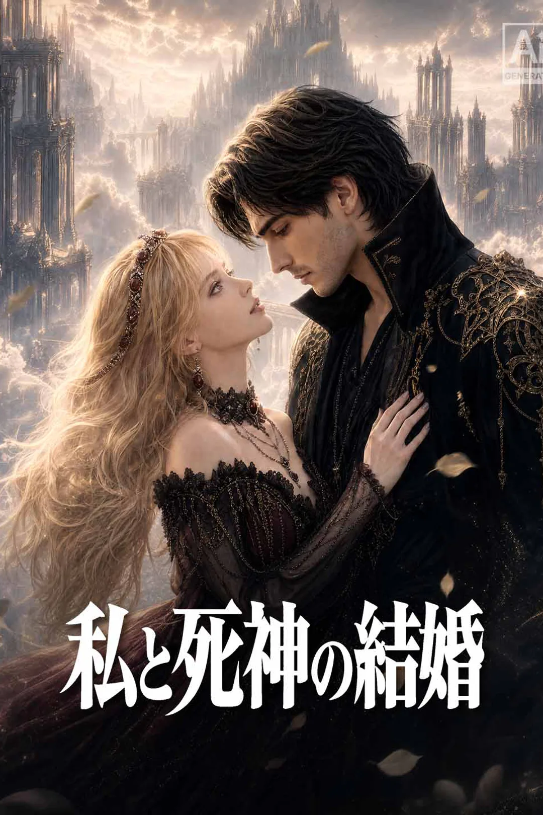 私と死神の結婚のポスター