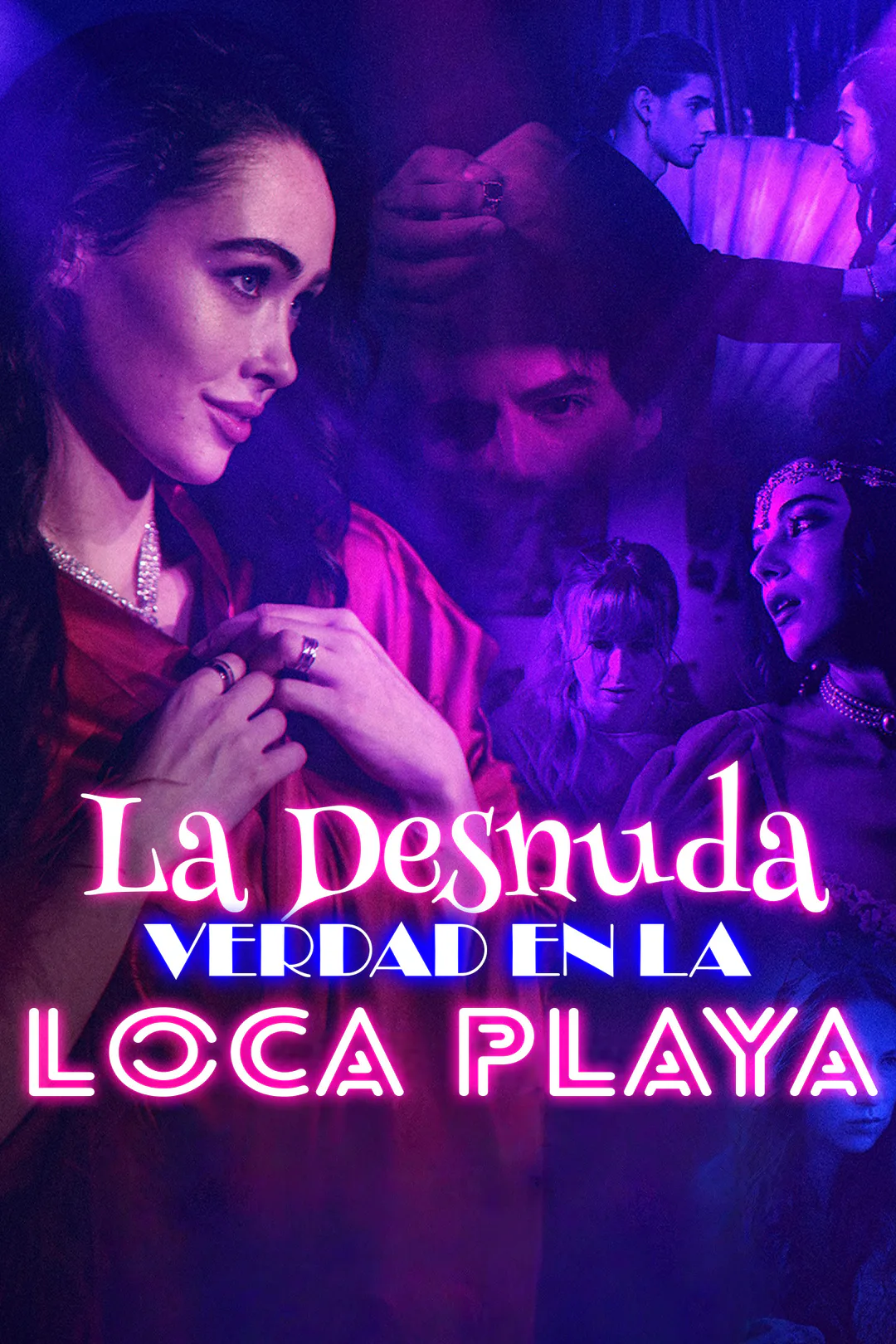 Póster de La Desnuda Verdad en la Loca Playa