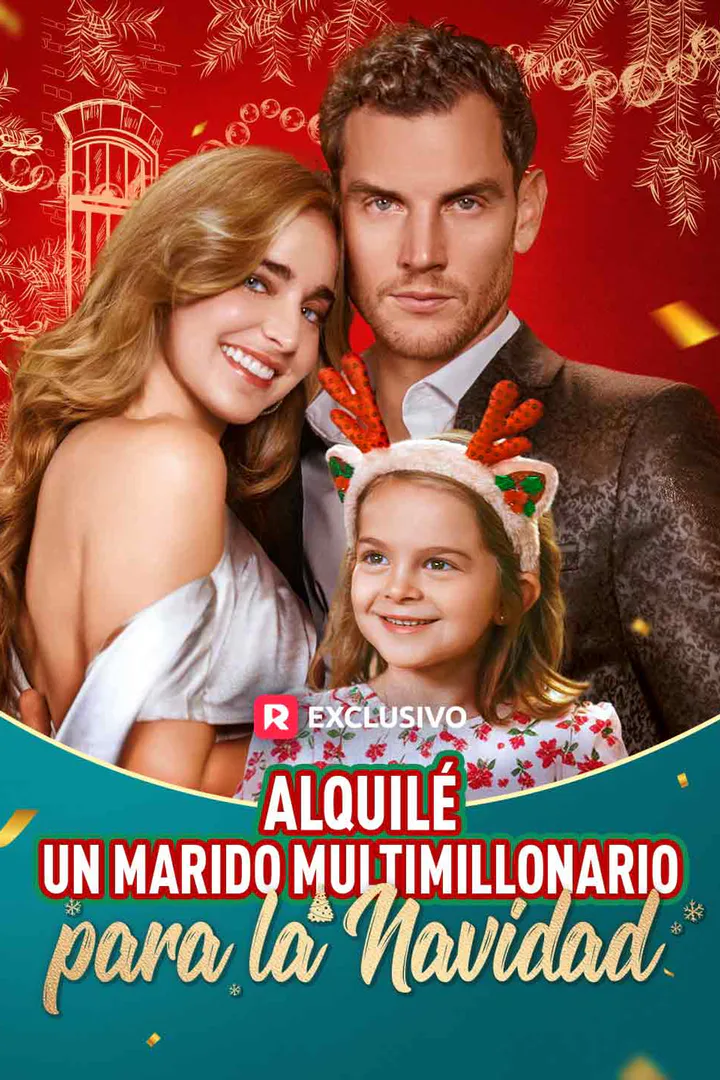 Póster de Alquilé un marido multimillonario para la Navidad