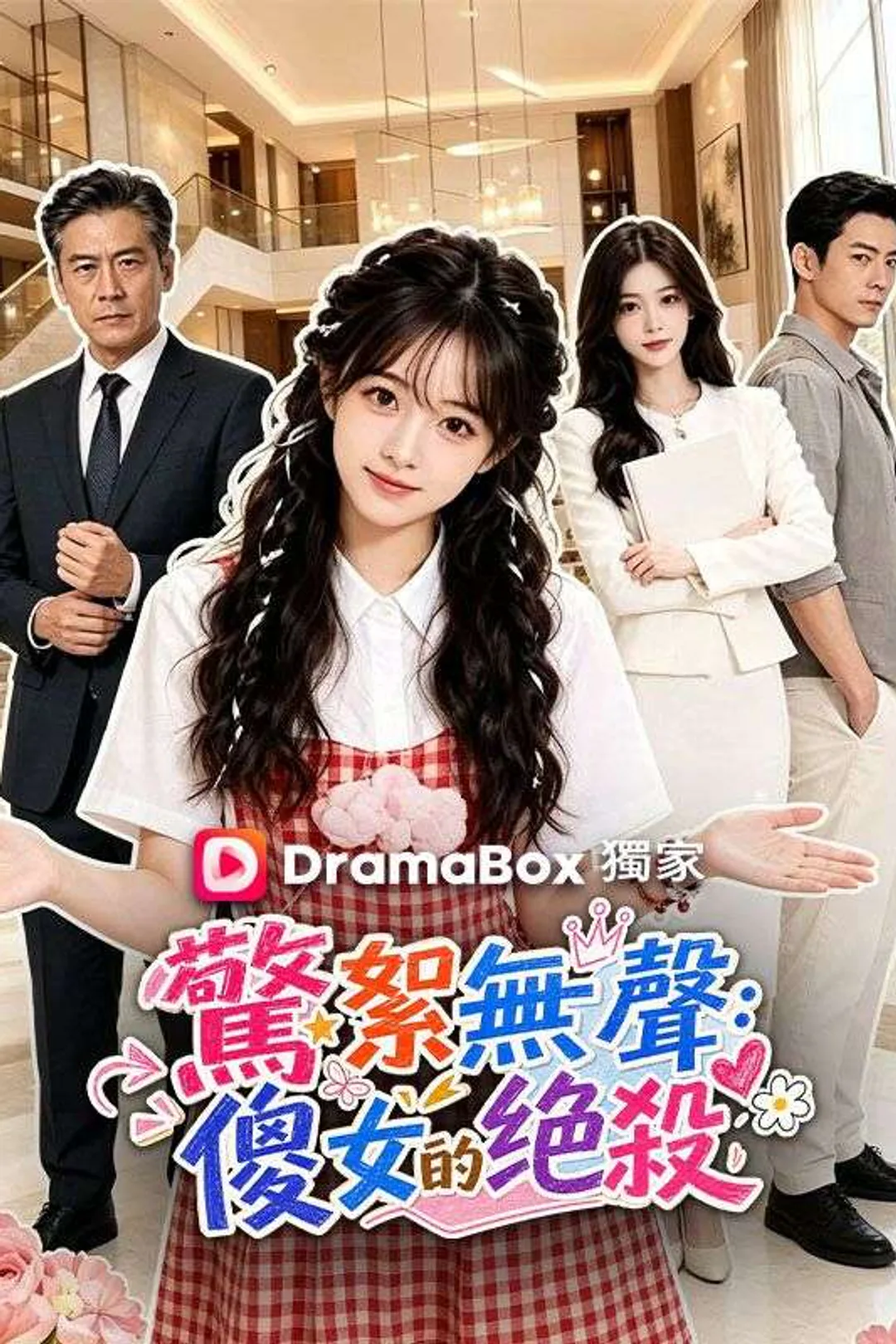 《驚絮無聲：傻女的絕殺》海報