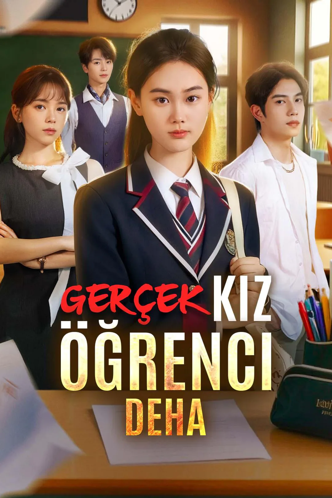 Gerçek kız öğrenci deha afişi